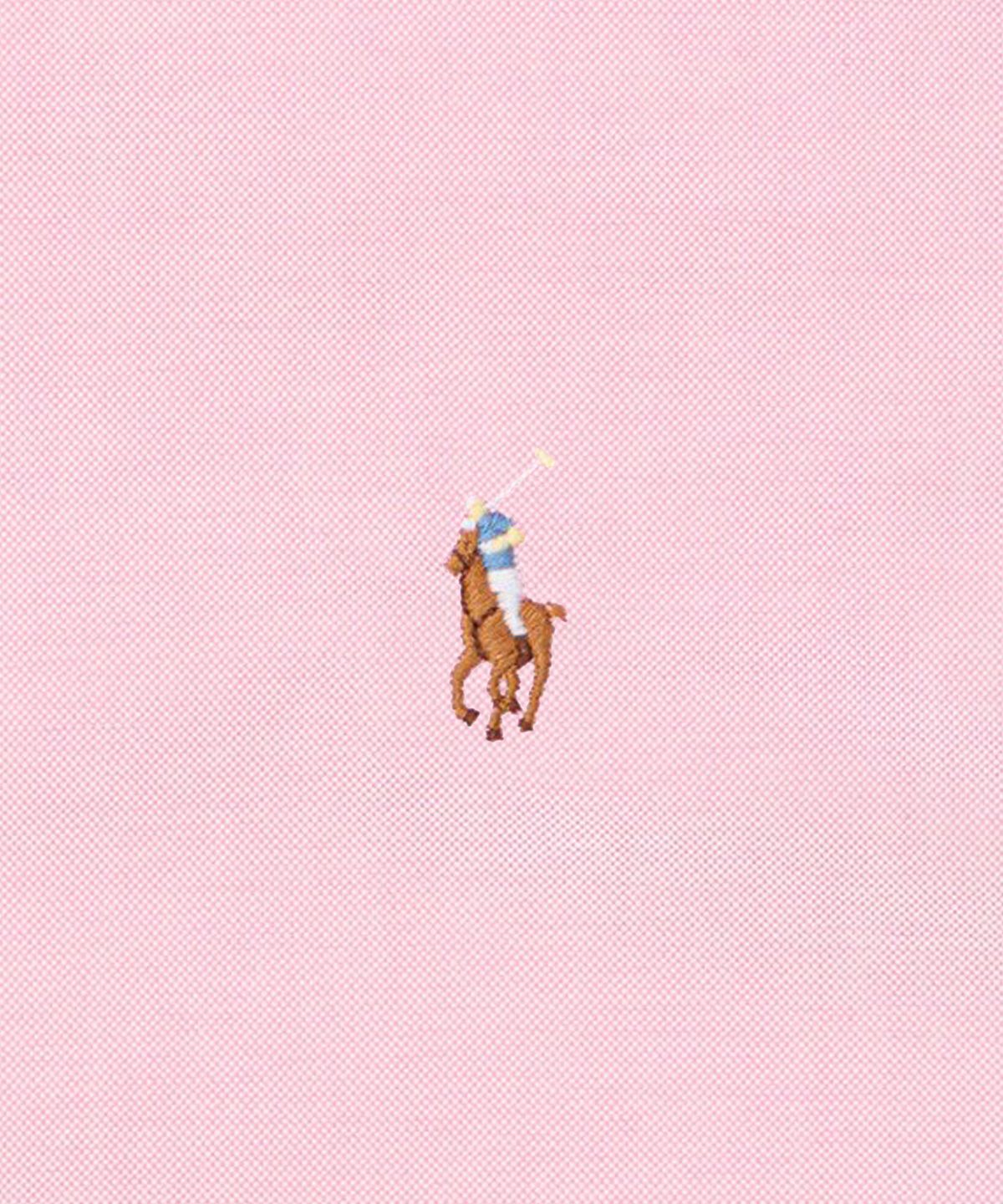 폴로 랄프 로렌(POLO RALPH LAUREN) 커스텀핏 옥스포드 셔츠-핑크
