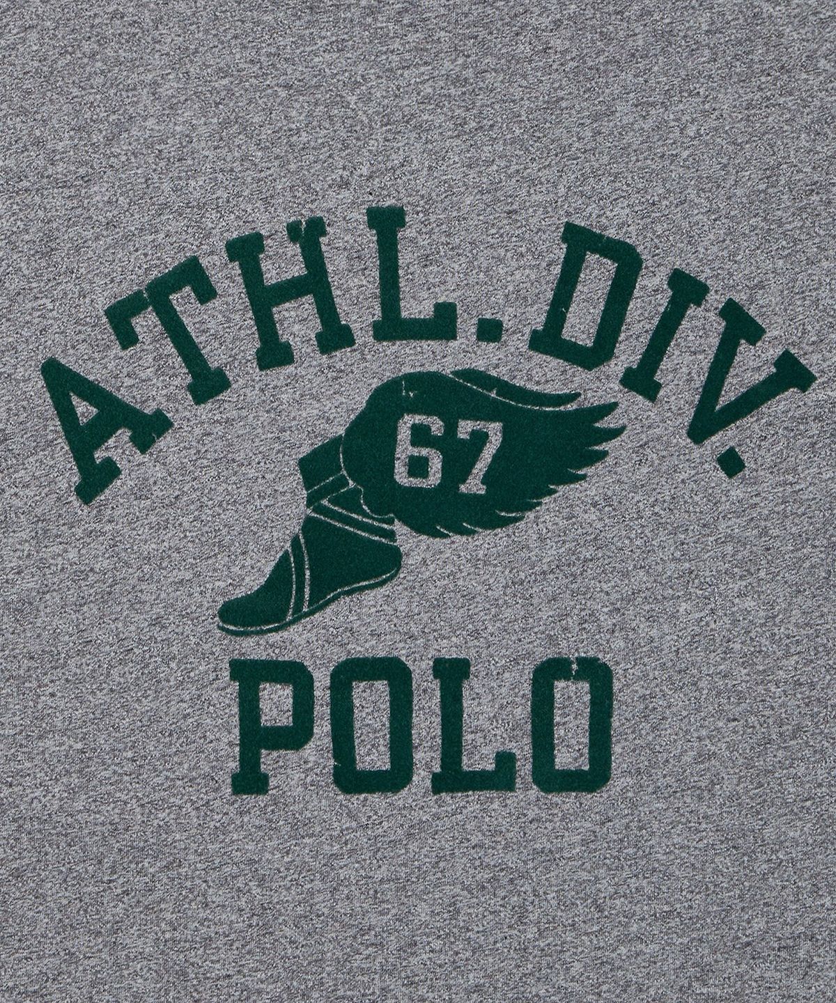 폴로 랄프 로렌(POLO RALPH LAUREN) 클래식핏 로고 저지 티셔츠-그레이