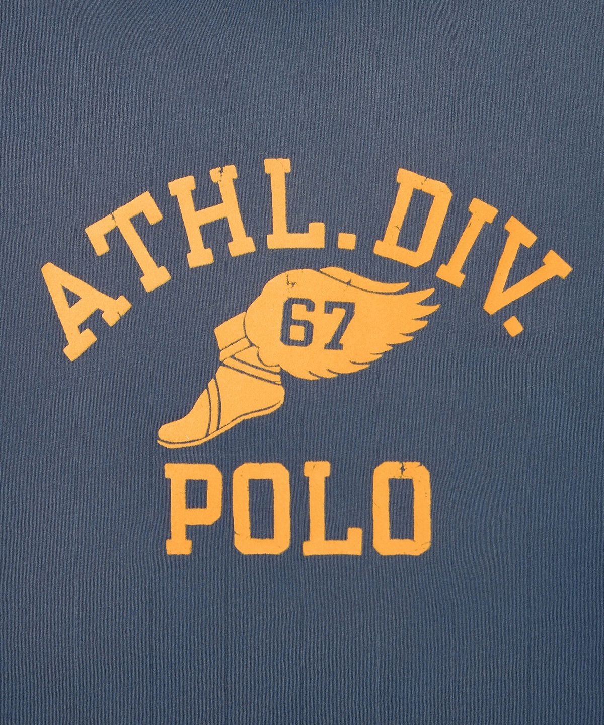 폴로 랄프 로렌(POLO RALPH LAUREN) 클래식핏 로고 저지 티셔츠-네이비
