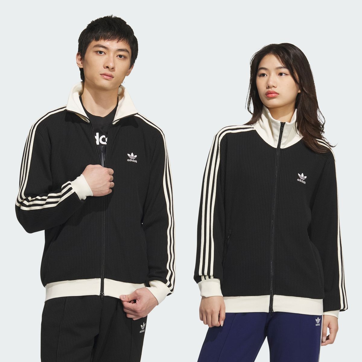 아디다스(ADIDAS) 아디컬러 클래식 와플 트랙탑 (젠더 뉴트럴) JW0110