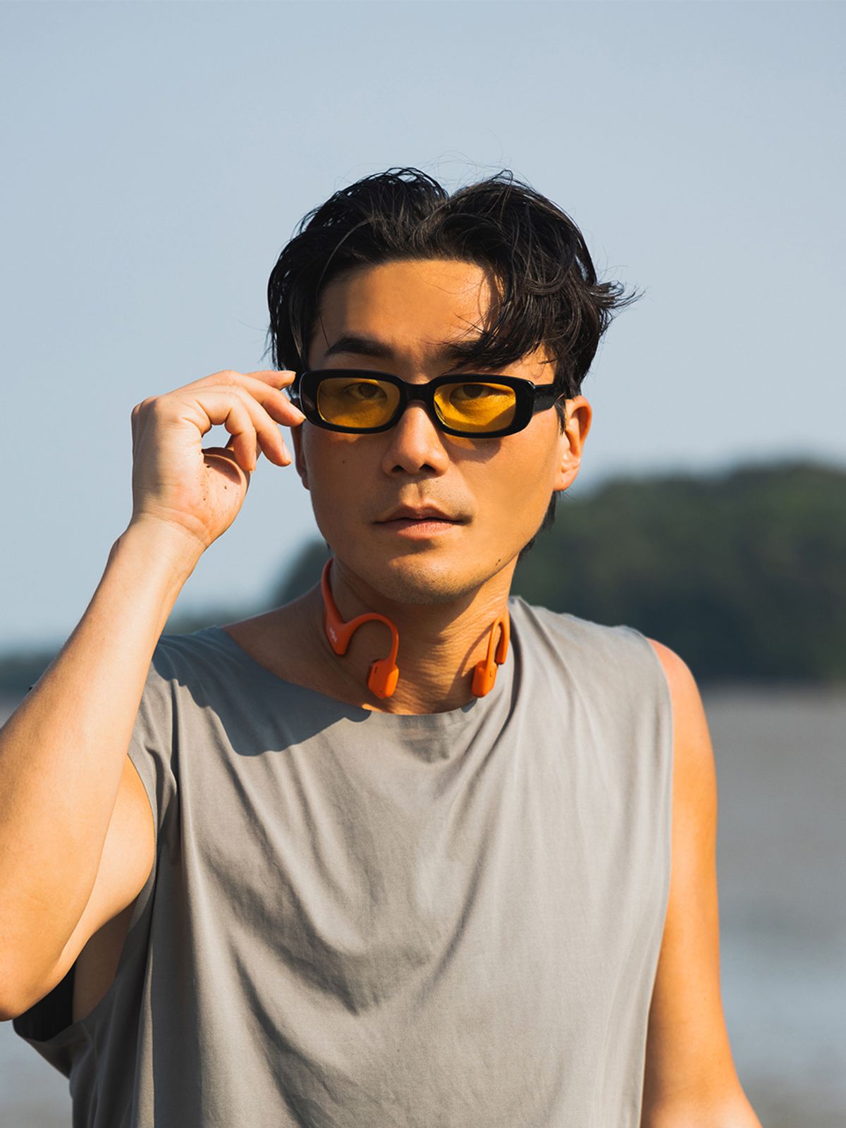 루카디스(LOOKATHIS) LK07 블랙코어 빈티지틴트 선글라스