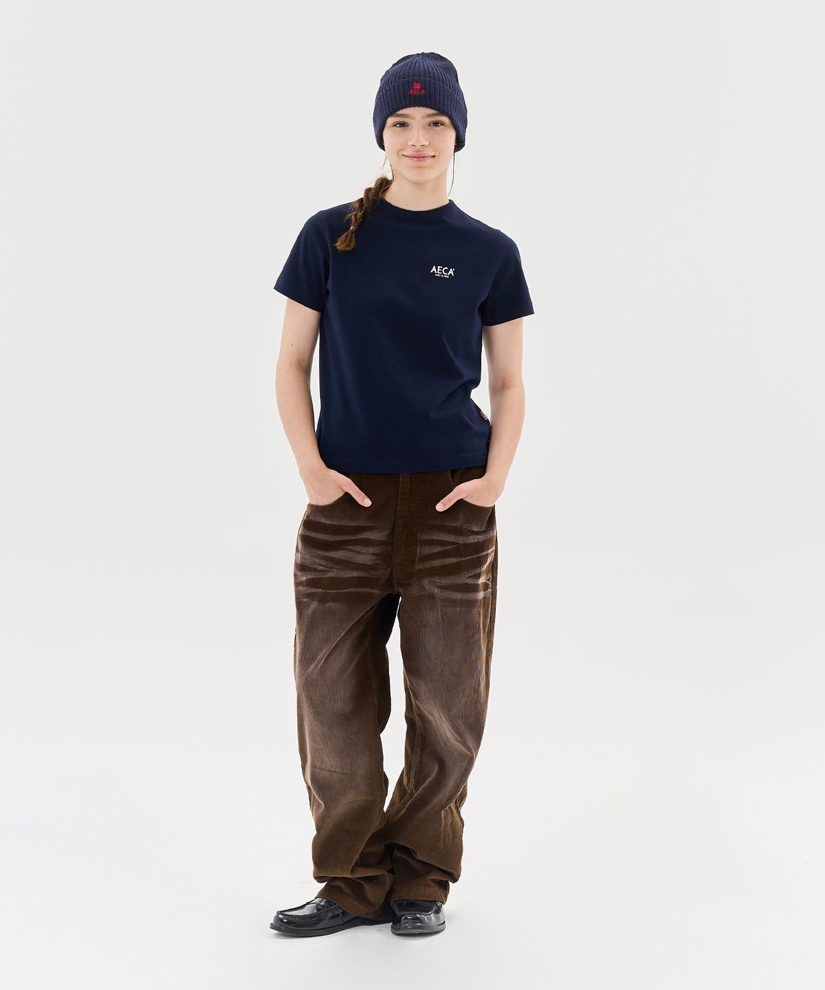 에이카화이트(AECA) AECA SIGNATURE TEE-WHITE