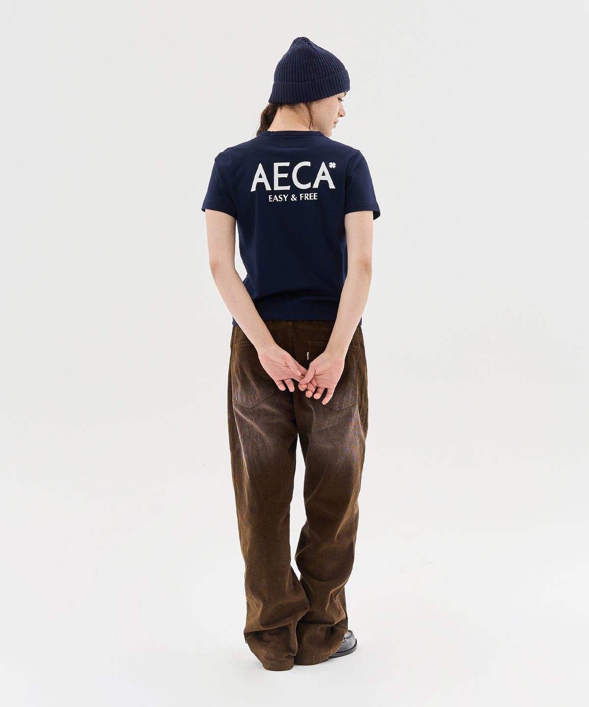 에이카화이트(AECA) AECA SIGNATURE TEE-LIGHT GREY