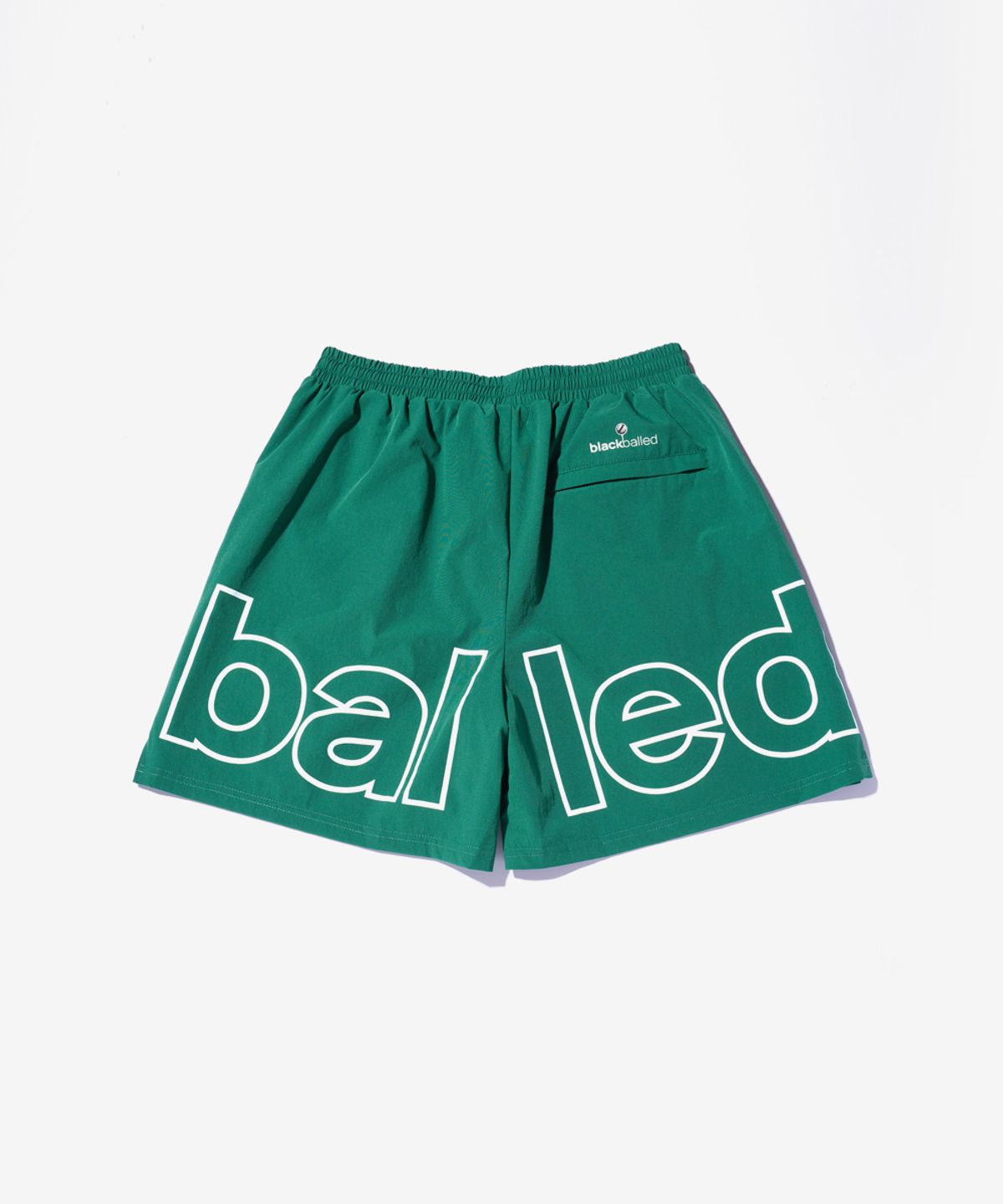 블랙볼드(BLACKBALLED) 링크 숏팬츠 GEEN
