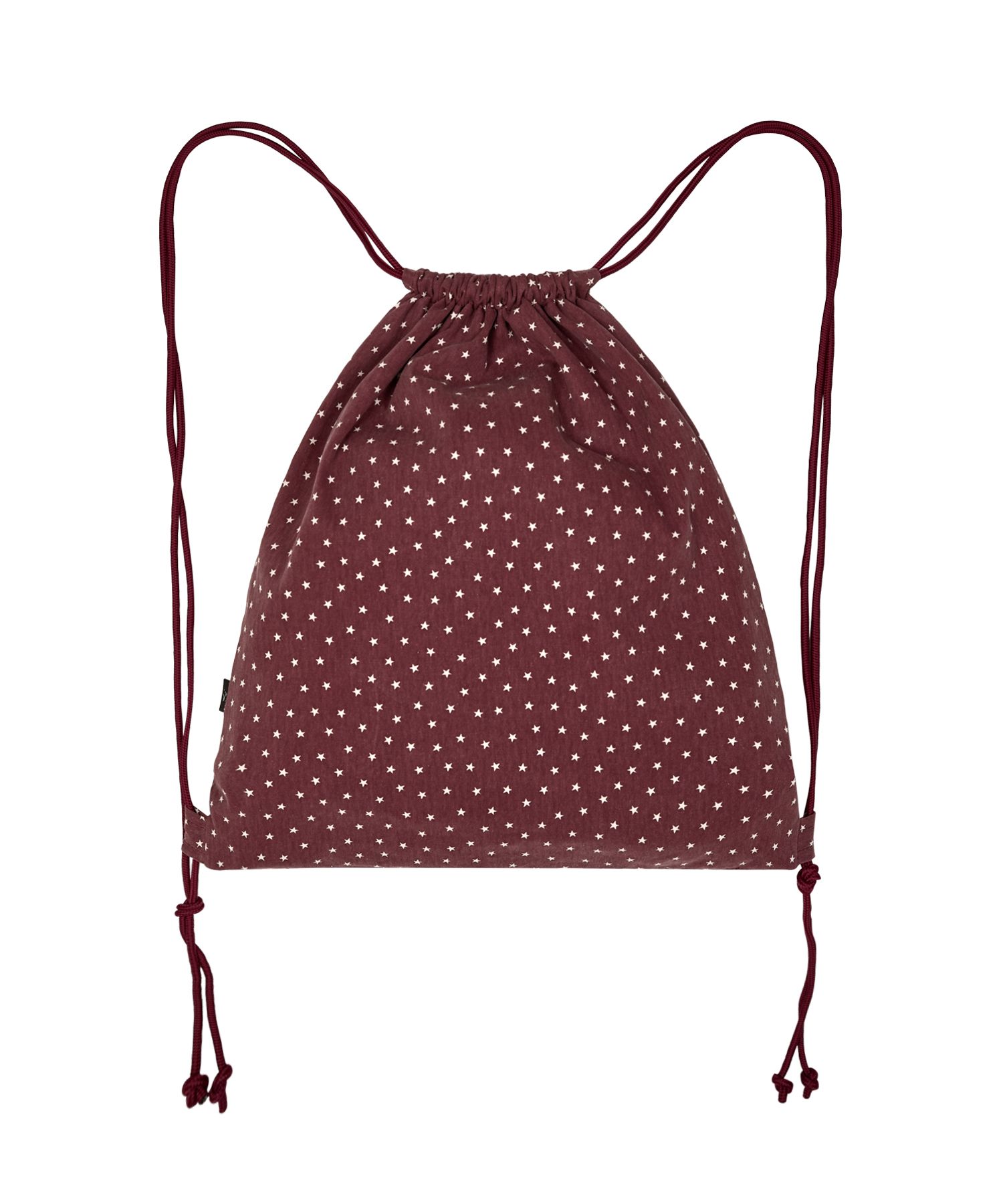 MUSINSA | WAI KEI Pompompurin star string bag burgundy