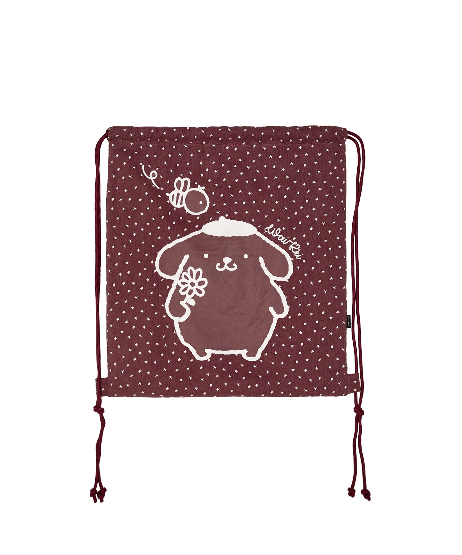 ★Wai Kei★ Pompompurin star string bag navy YKBE08AC01-2 MUSINSA公式 | WAI KEI Pompompurin star string bag navy