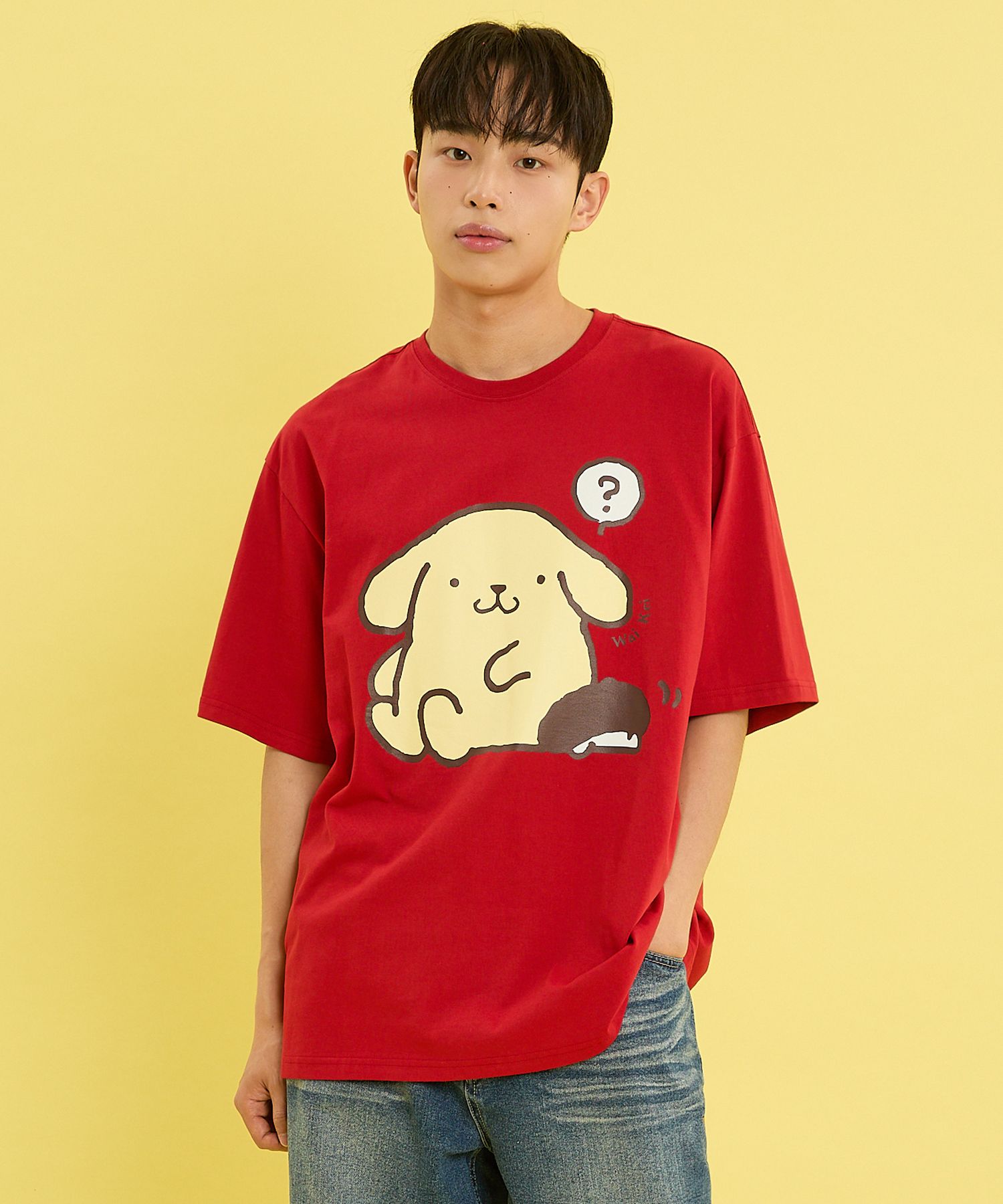 Wai Kei☆POMPOMPURIN Big Graphic Half Sleeve T-shirt MUSINSA | WAI KEI Pompompurin big graphic short sleeve t