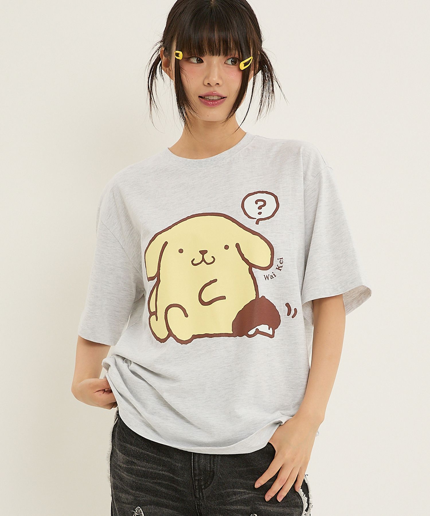 Wai Kei☆POMPOMPURIN Big Graphic Half Sleeve T-shirt MUSINSA | WAI KEI Pompompurin big graphic short sleeve t