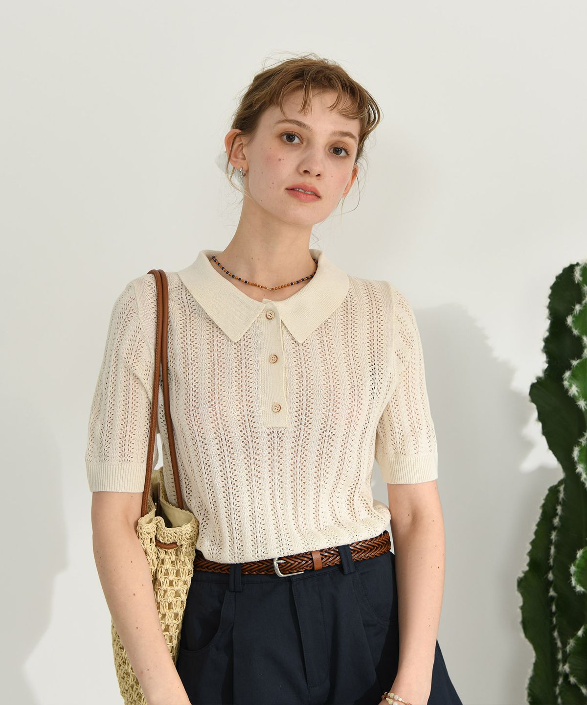 피그먼트(PIGMENT) 반오픈스카시카라니트 (PBE06M-NSWW002)