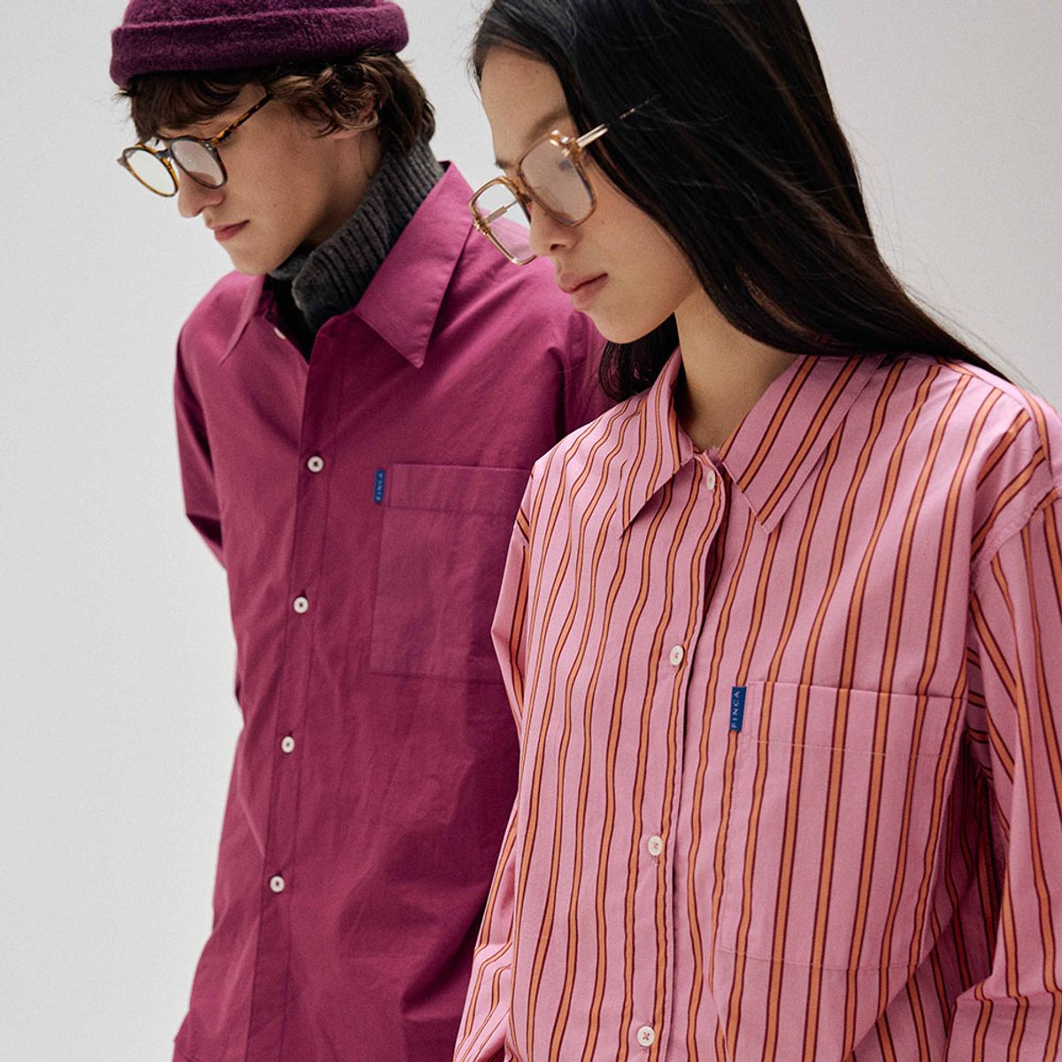 핀카(FINCA) 클래식 홈웨어 파자마 셋업_핑크소르베 2SIZES (선물패키지포함)