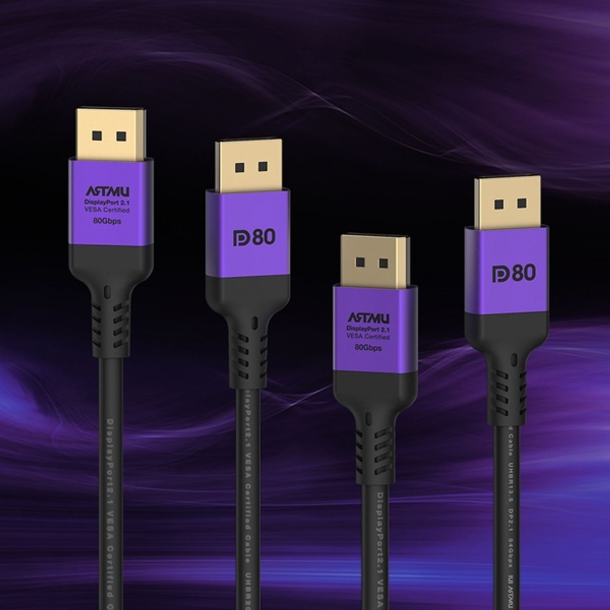 아트뮤(ARTMU) VESA 인증 DP to DP 2.1 DP80 16K DisplayPort 케이블 메탈