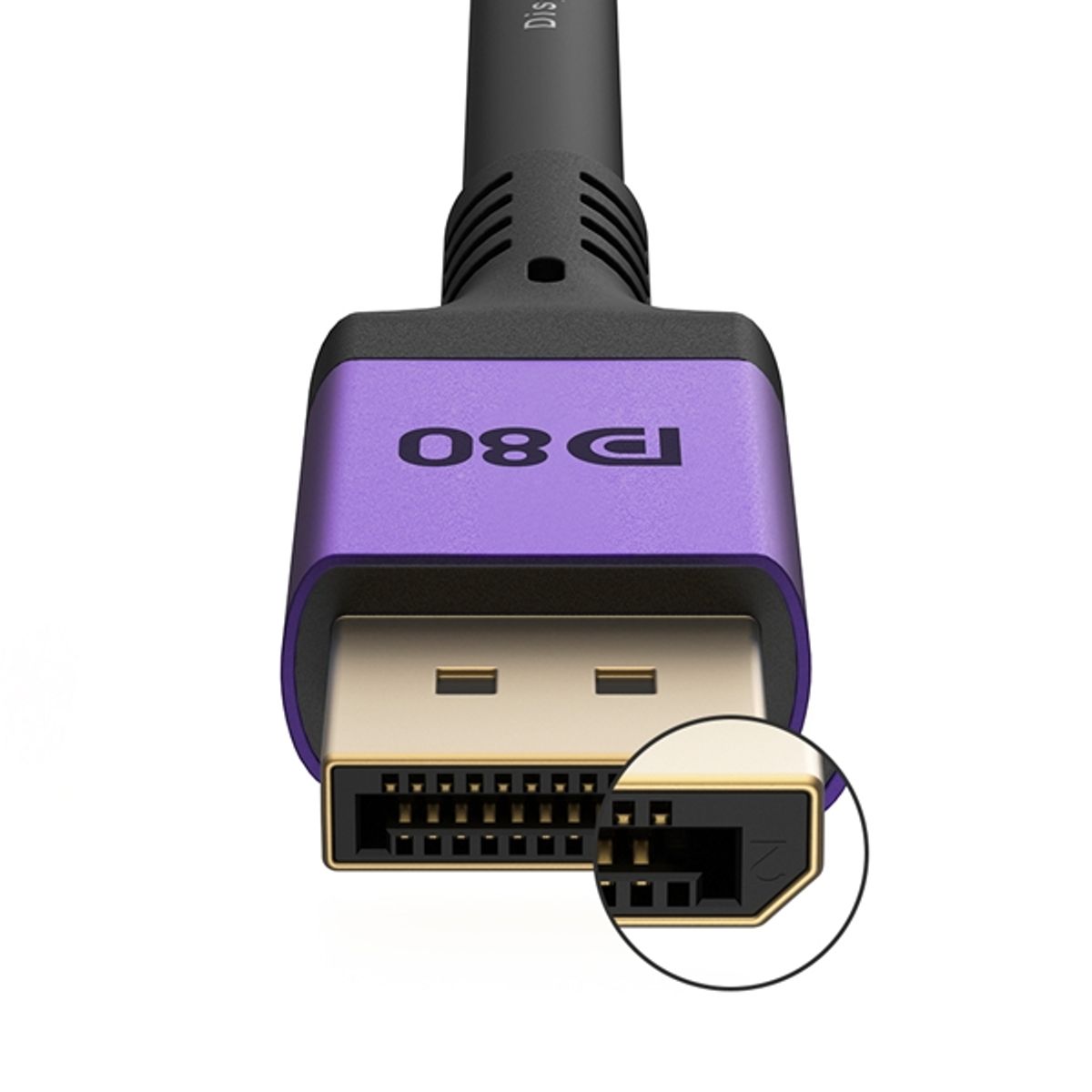 아트뮤(ARTMU) VESA 인증 DP to DP 2.1 DP80 16K DisplayPort 케이블 메탈