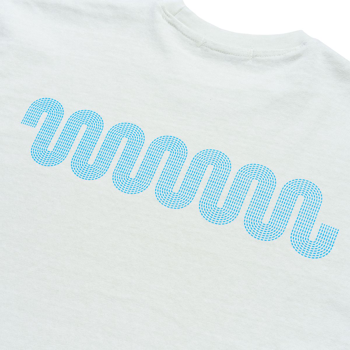 낫뉴(NOT NEW) Wave Logo T-Shirt Pistachio