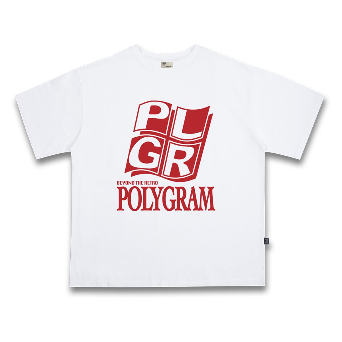 폴리그램(POLYGRAM) 윈도우 피엘지알 16수 코튼 오버핏 반팔티