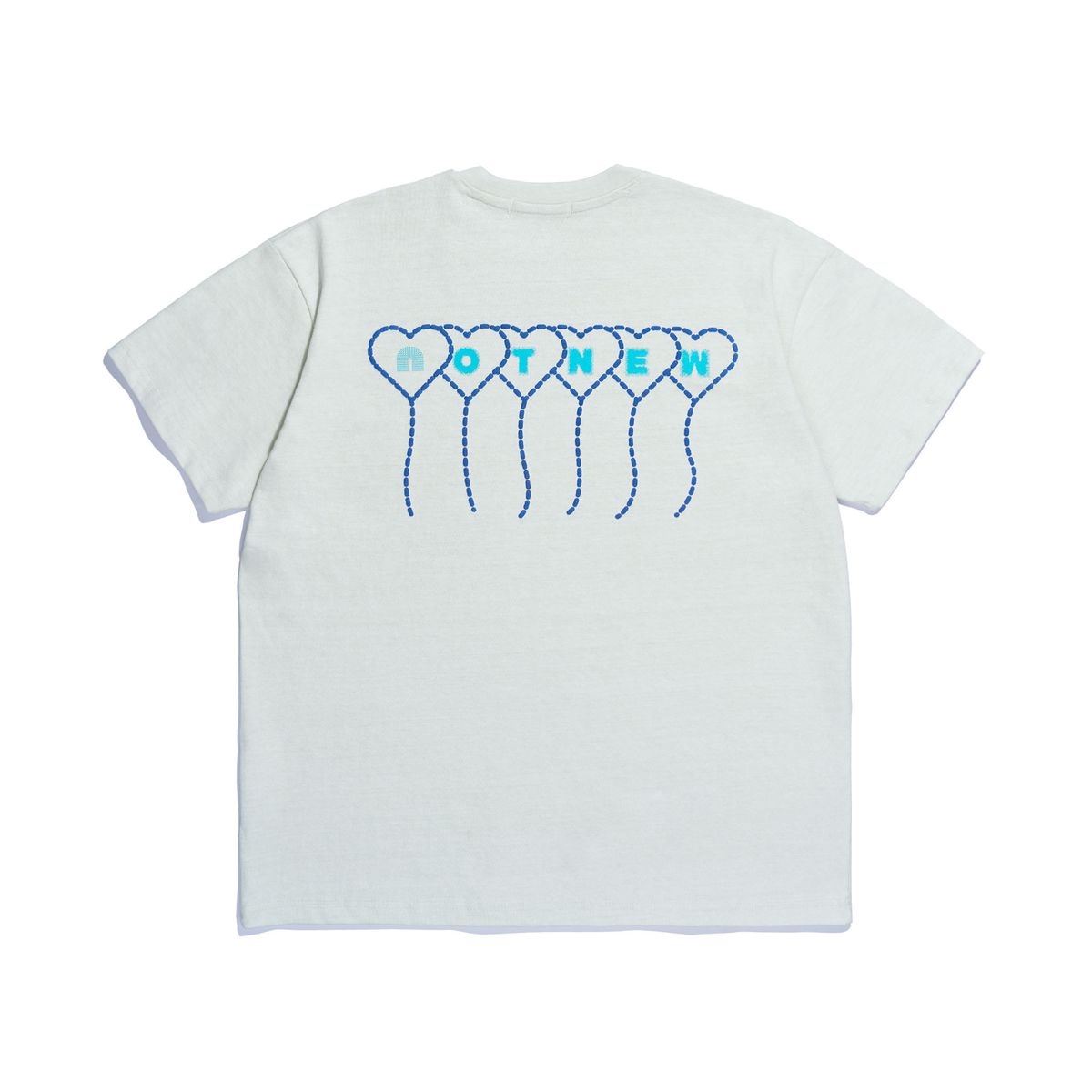 낫뉴(NOT NEW) Heart Balloon T-Shirt Pistachio
