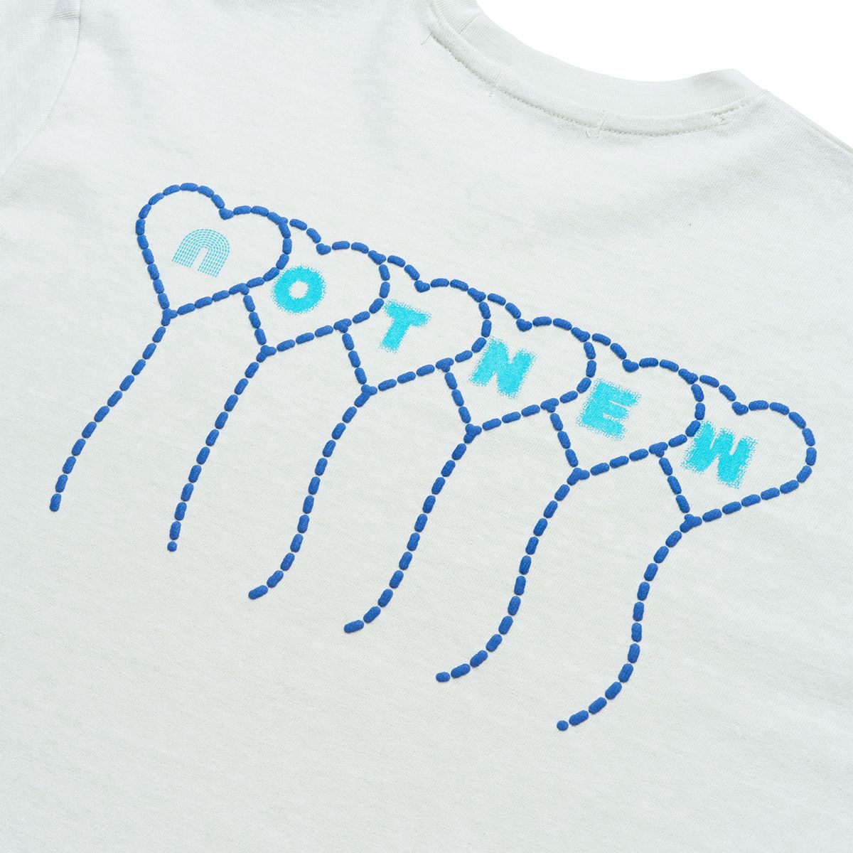 낫뉴(NOT NEW) Heart Balloon T-Shirt Pistachio