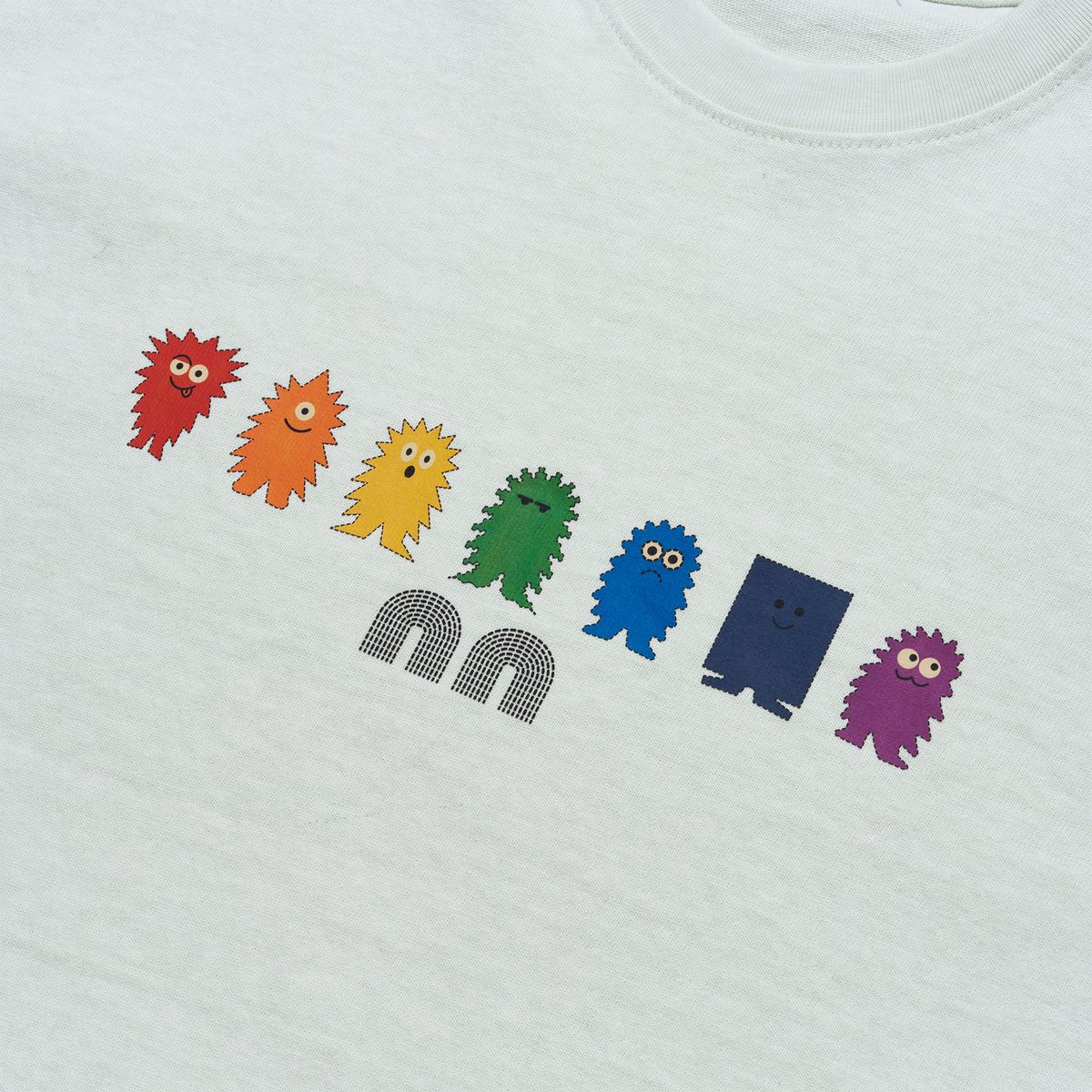 낫뉴(NOT NEW) Rainbow Friends T-Shirt Pistachio