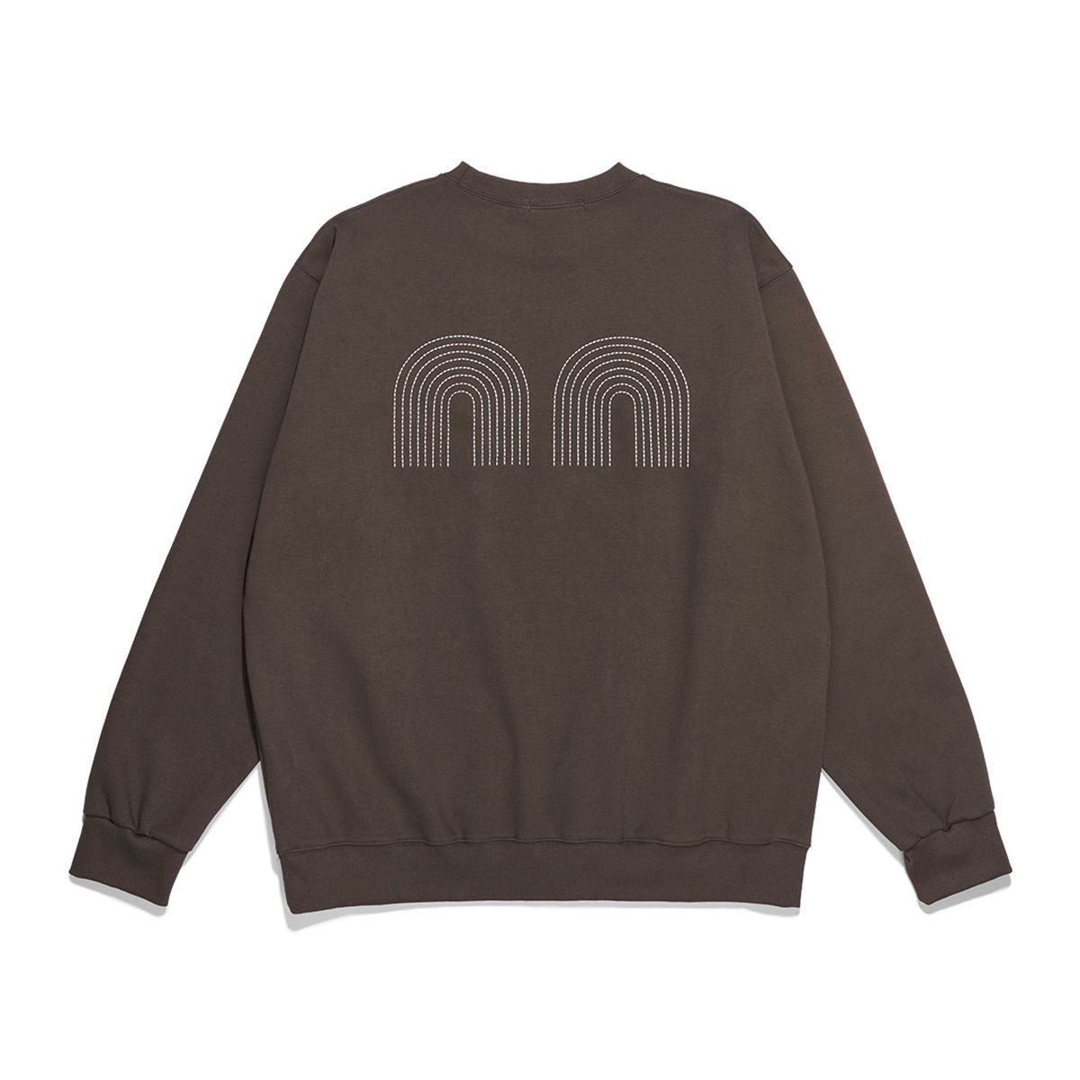낫뉴(NOT NEW) Basic nn Sweatshirt Brown