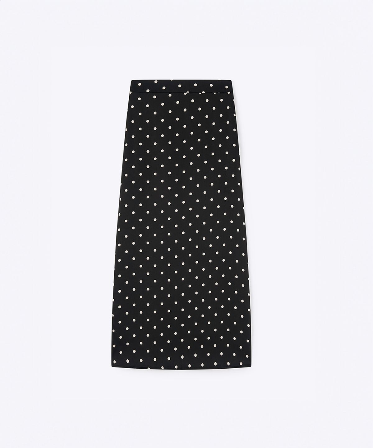 320쇼룸(320SHOWROOM) Polka Dot Banding Skirt Black
