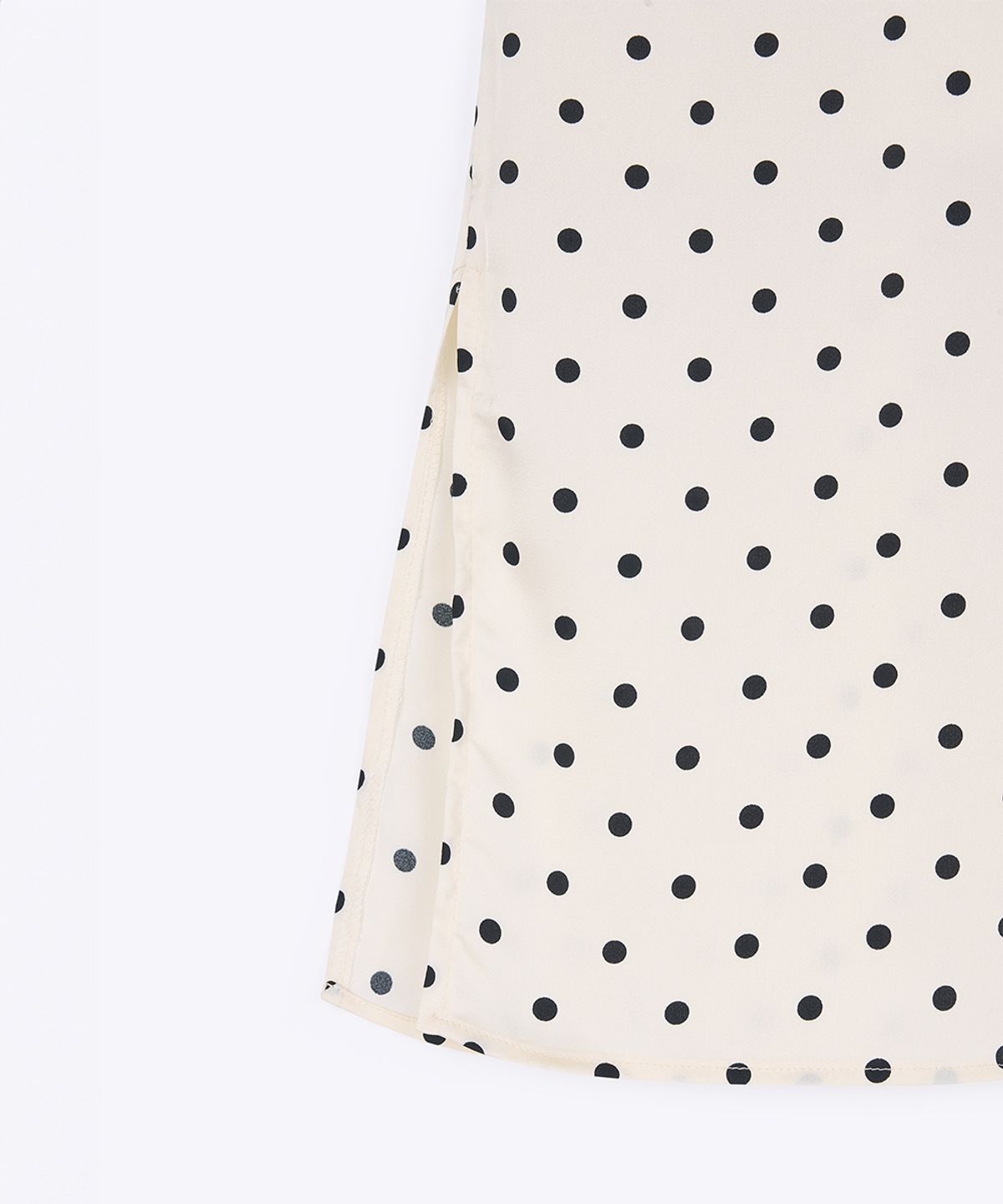 320쇼룸(320SHOWROOM) Polka Dot Banding Skirt Ivory