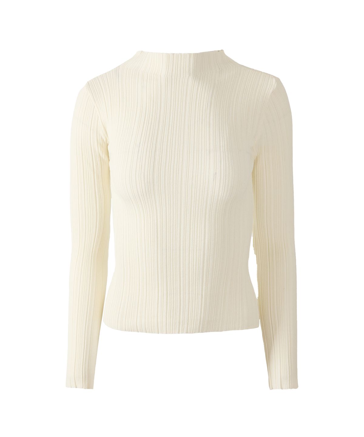 오떼뜨(OCTETTE) RIBBED MOCKNECK LONG SLEEVE KNIT_4COLOR