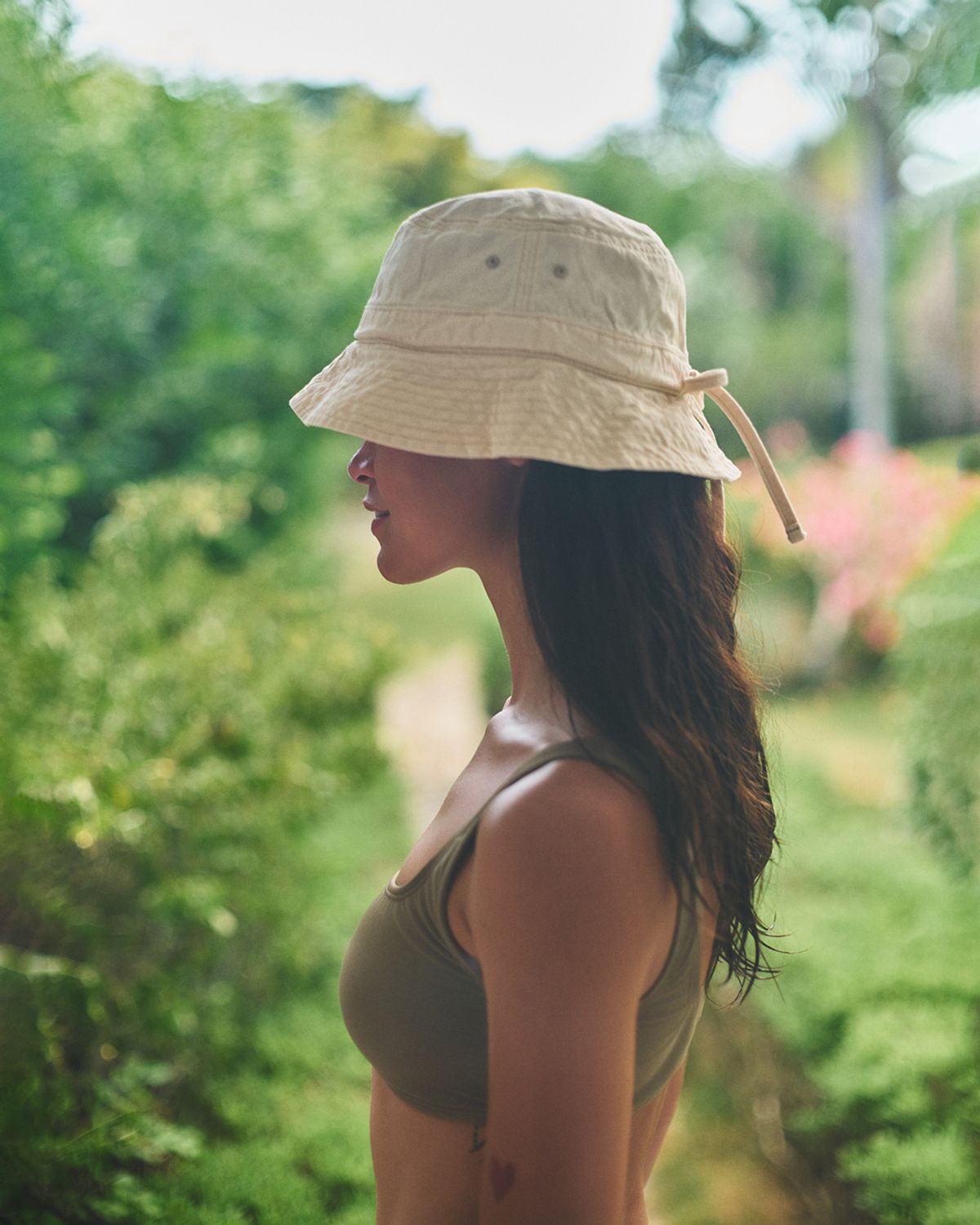 오키프(OKIIFE) Trip hat _ ivory