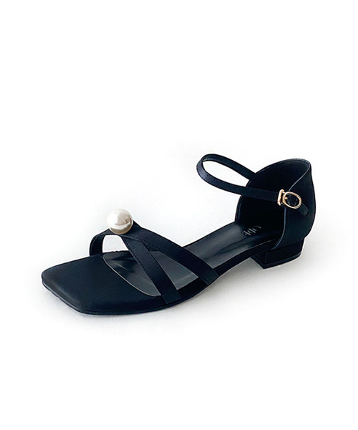 오드리(ODR) 엘라라 진주 샌들_Black 2/3/4/5cm ODR24056