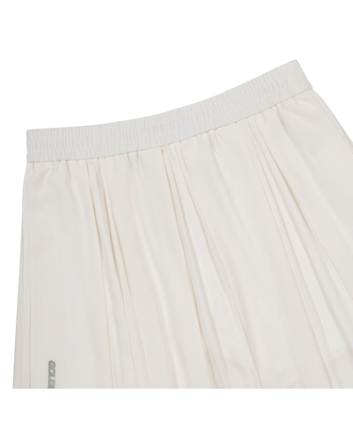 골든베어(GOLDEN BEAR) (WOMEN) Reflective Pleats Skirt G5KCW25701IVX