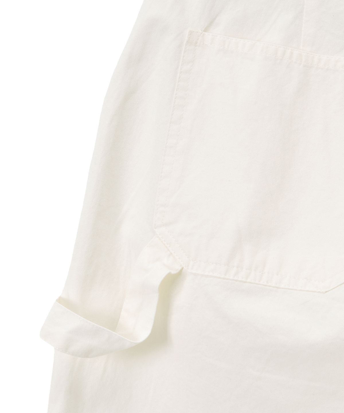 판도라핏(PANDORAFIT) White Carpenter Bermuda Pants (white)