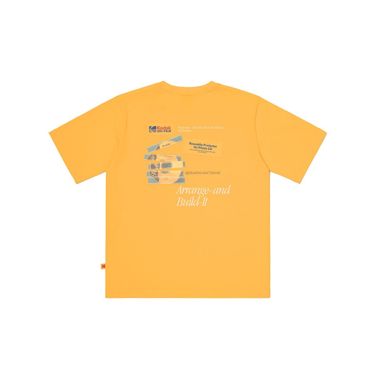 코닥(KODAK) 에센셜 그래픽 반팔 티셔츠 YELLOW
