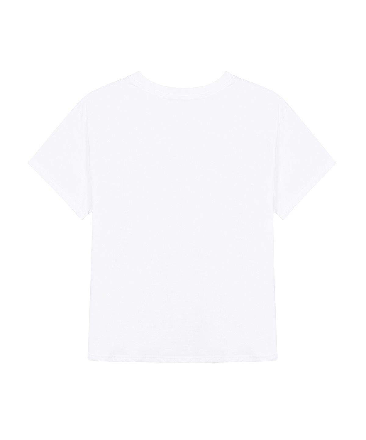 닉앤니콜(NICK&NICOLE) NICOLE ROSE LETTERING SLIM TOP_WHITE BLACK