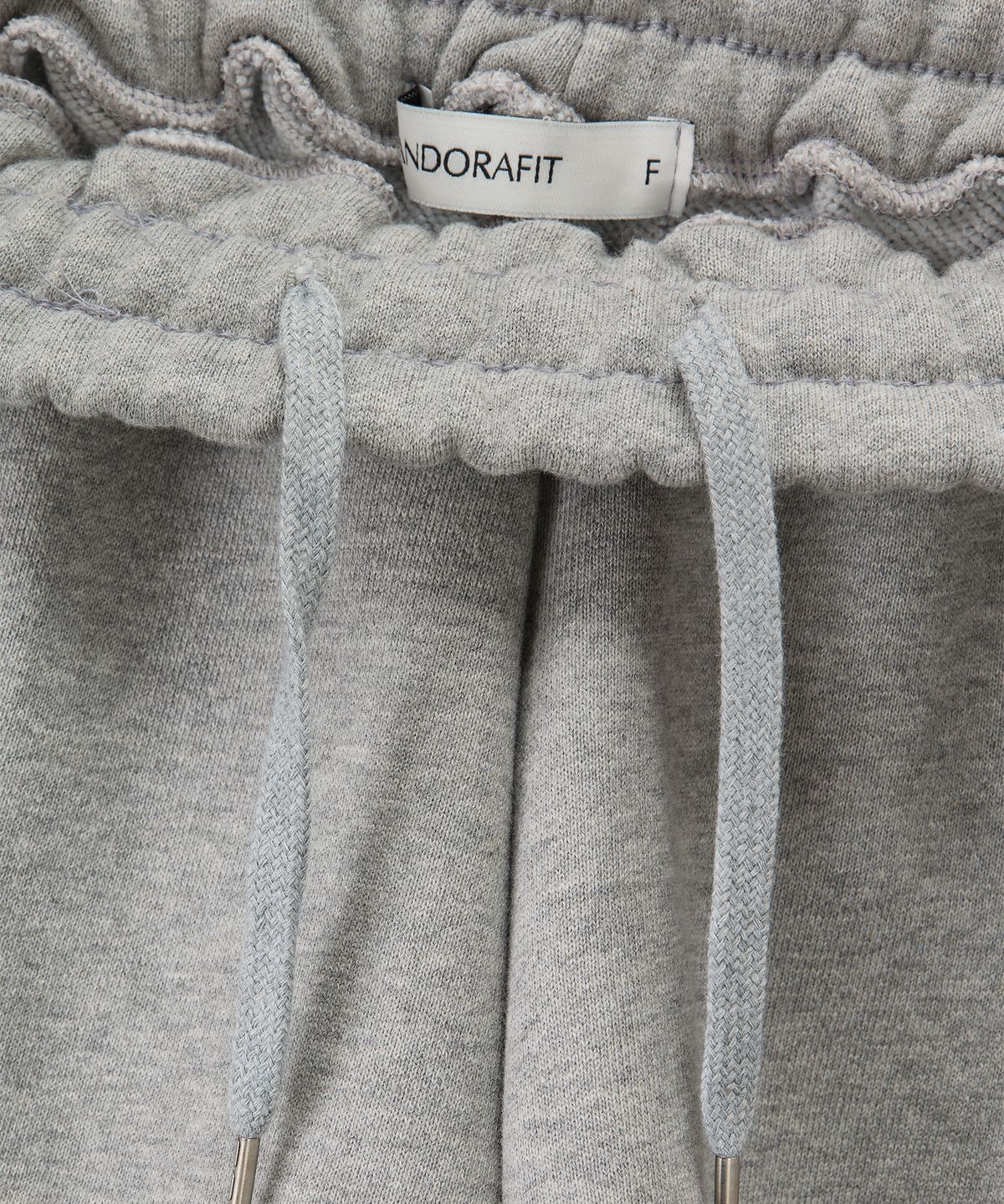 판도라핏(PANDORAFIT) Lace Sweat Half Pants (melange gray)