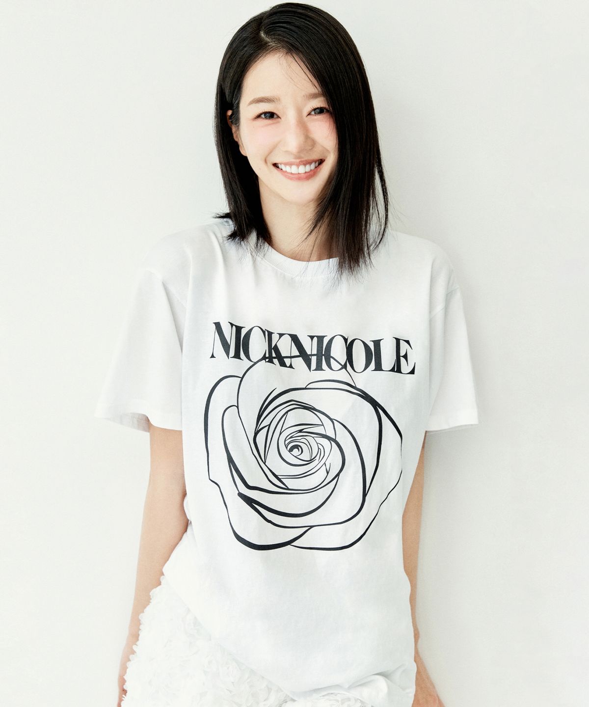 닉앤니콜(NICK&NICOLE) FLOWER MICRO SHORT PANTS_IVORY