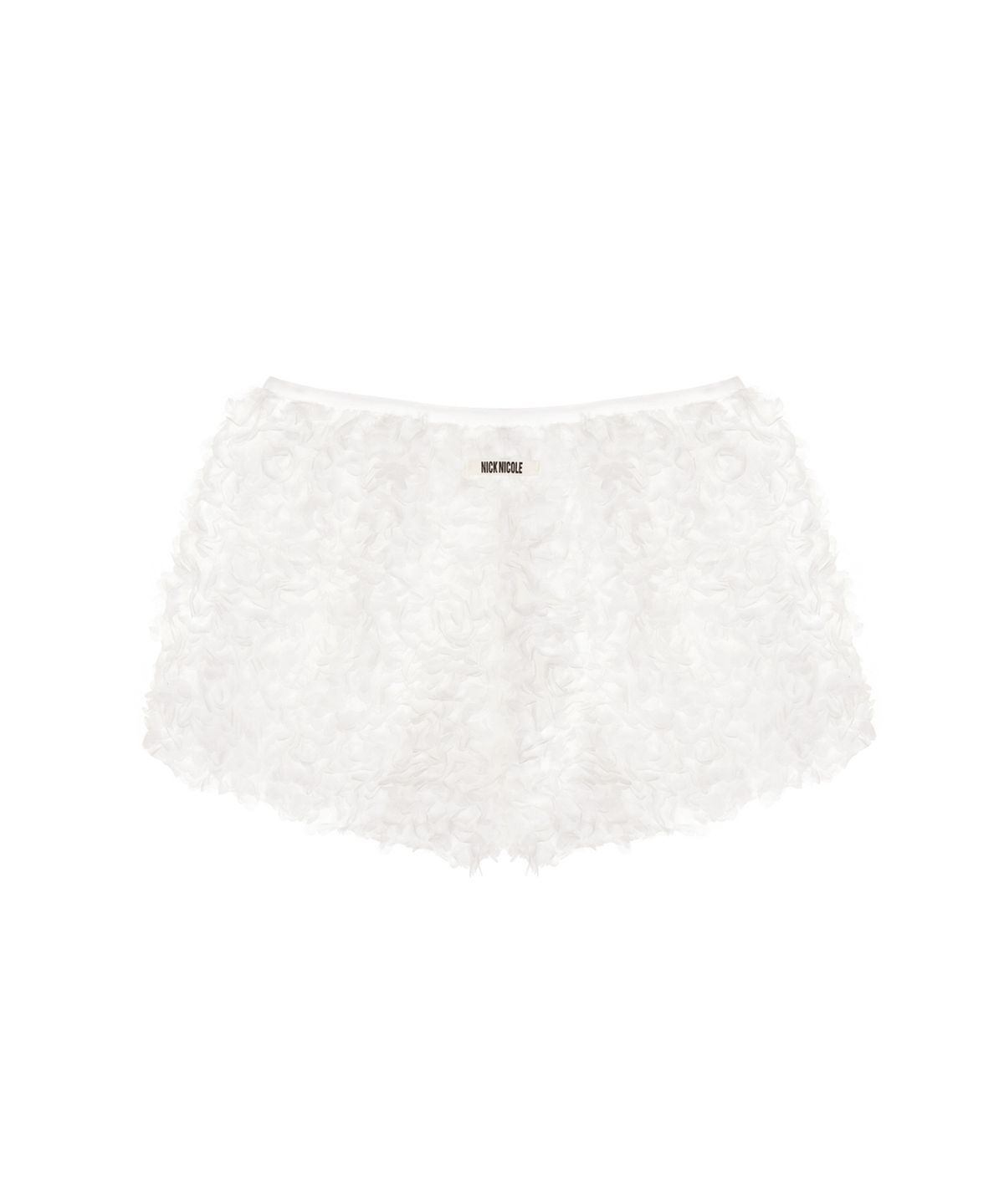 닉앤니콜(NICK&NICOLE) FLOWER MICRO SHORT PANTS_IVORY