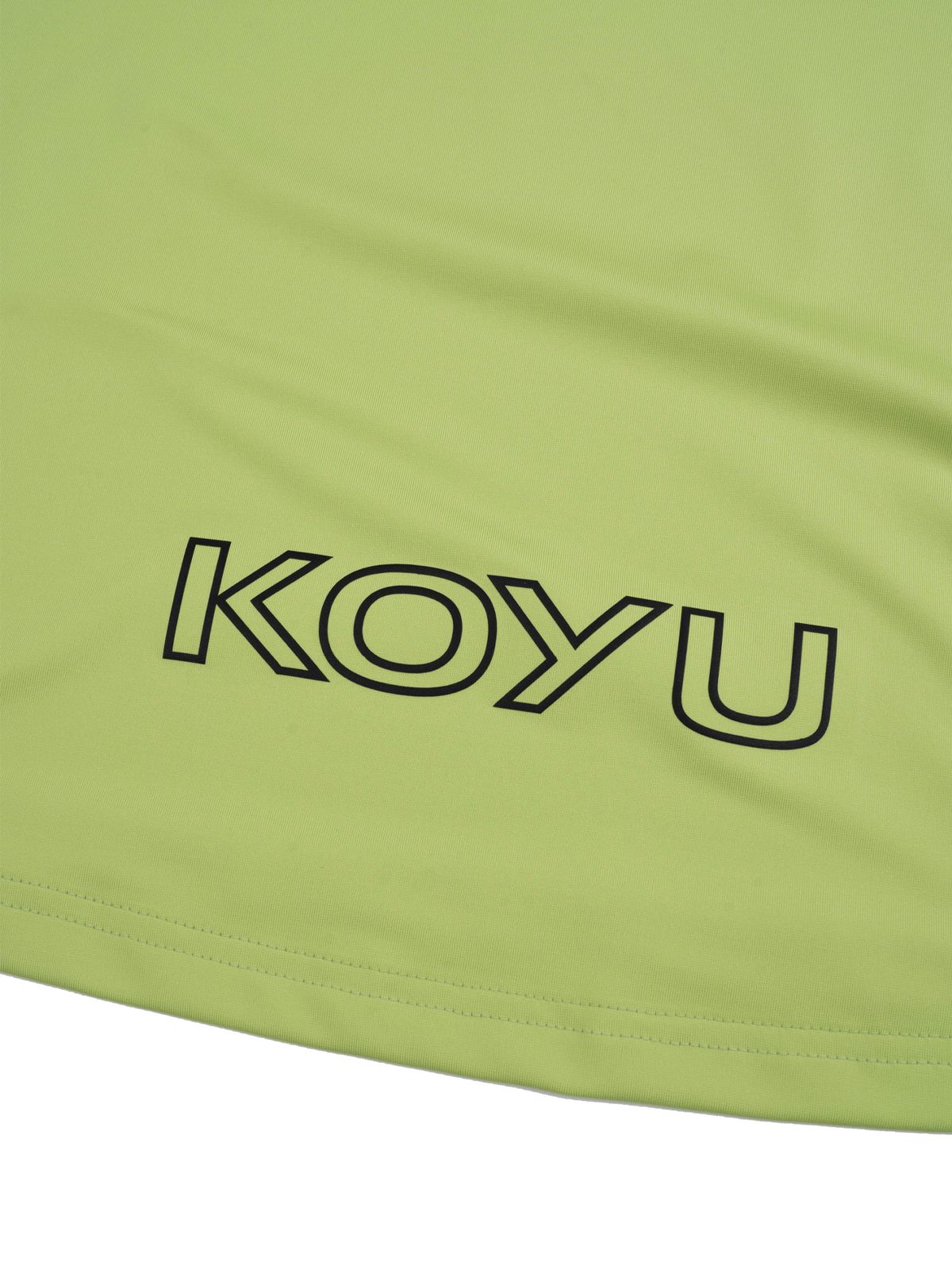 코유(KOYU) 리플렉티브 퀵드라이 숏 슬리브 [라임]