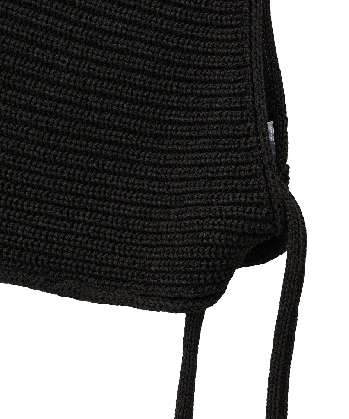 판도라핏(PANDORAFIT) Unbalance Strap Knit Vest (black)