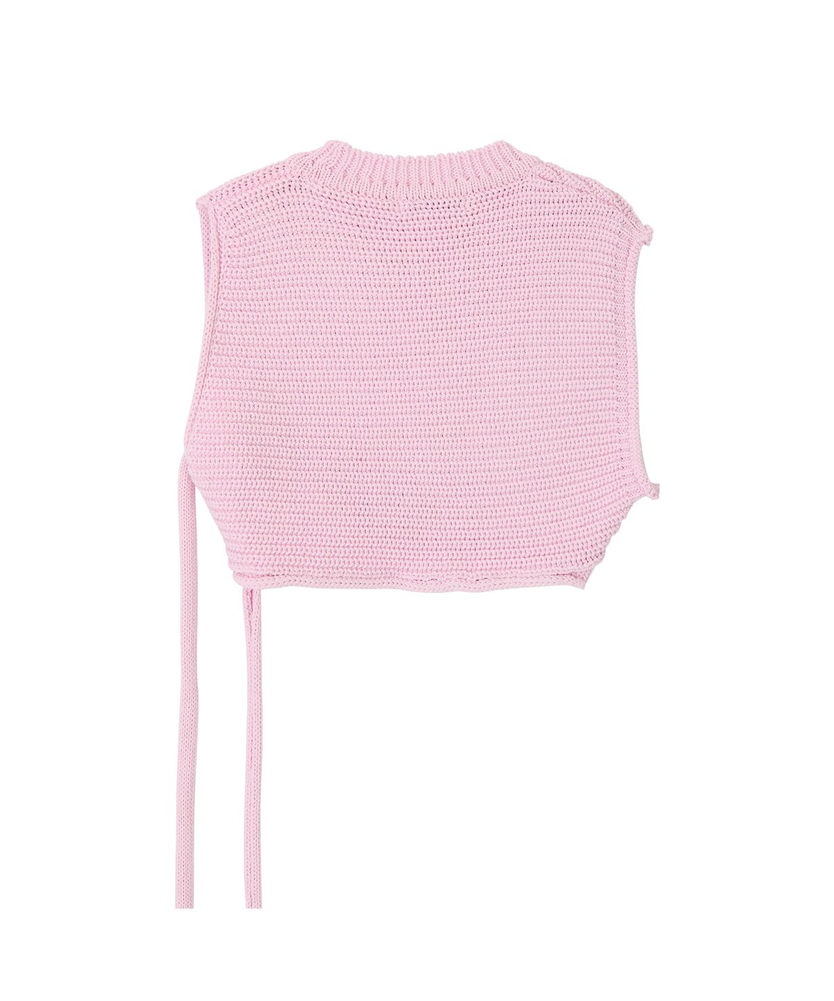 판도라핏(PANDORAFIT) Unbalance Strap Knit Vest (pink)