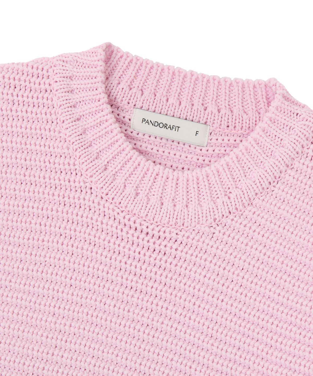 판도라핏(PANDORAFIT) Unbalance Strap Knit Vest (pink)