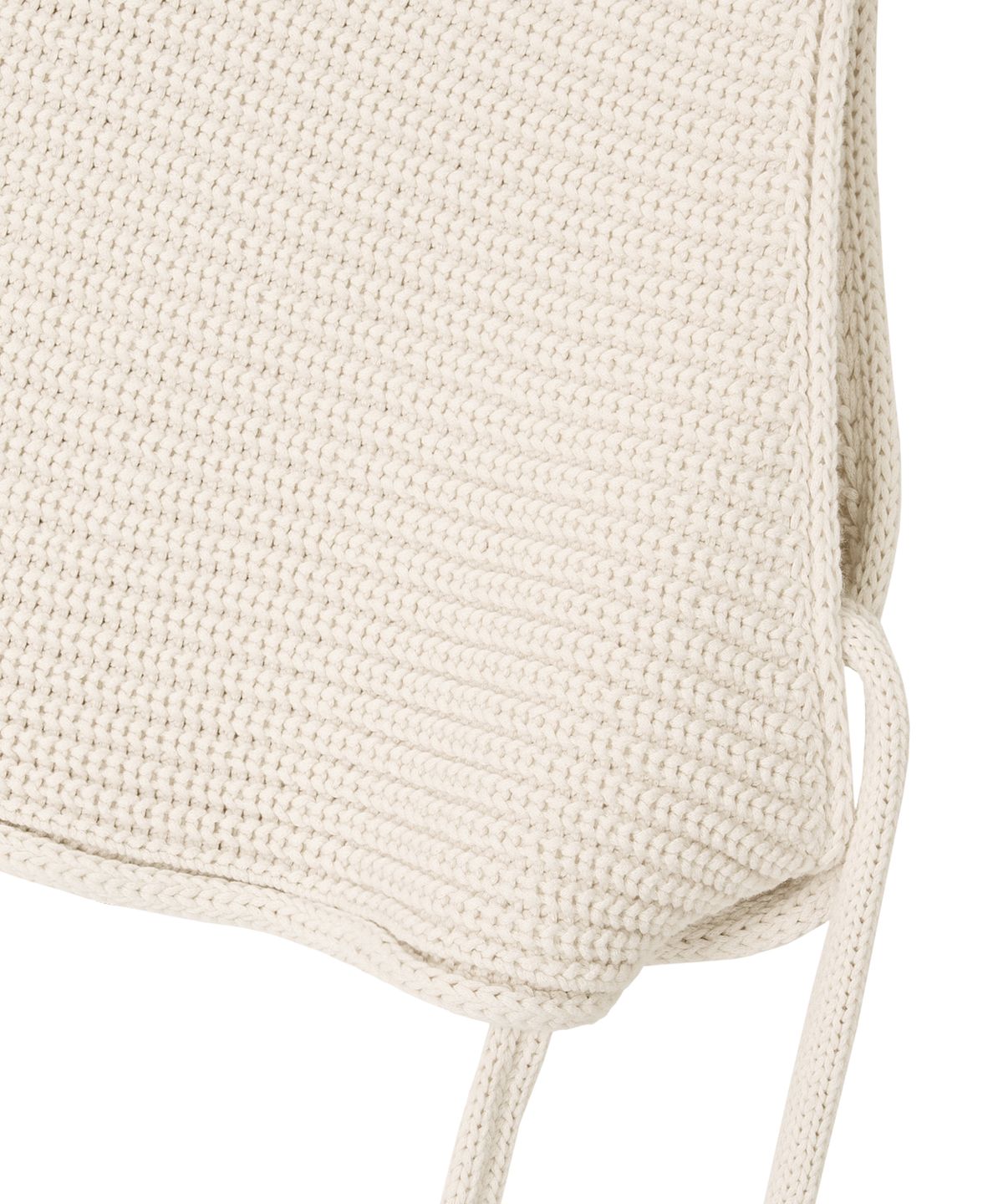 판도라핏(PANDORAFIT) Unbalance Strap Knit Vest (ivory)
