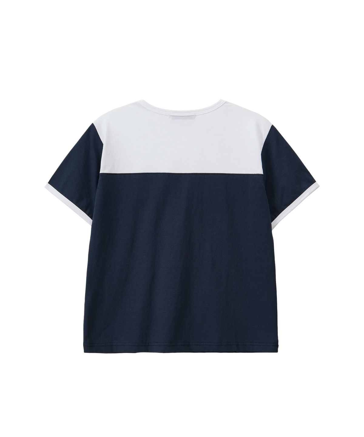 판도라핏(PANDORAFIT) Two-Tone Logo T-shirts (navy)