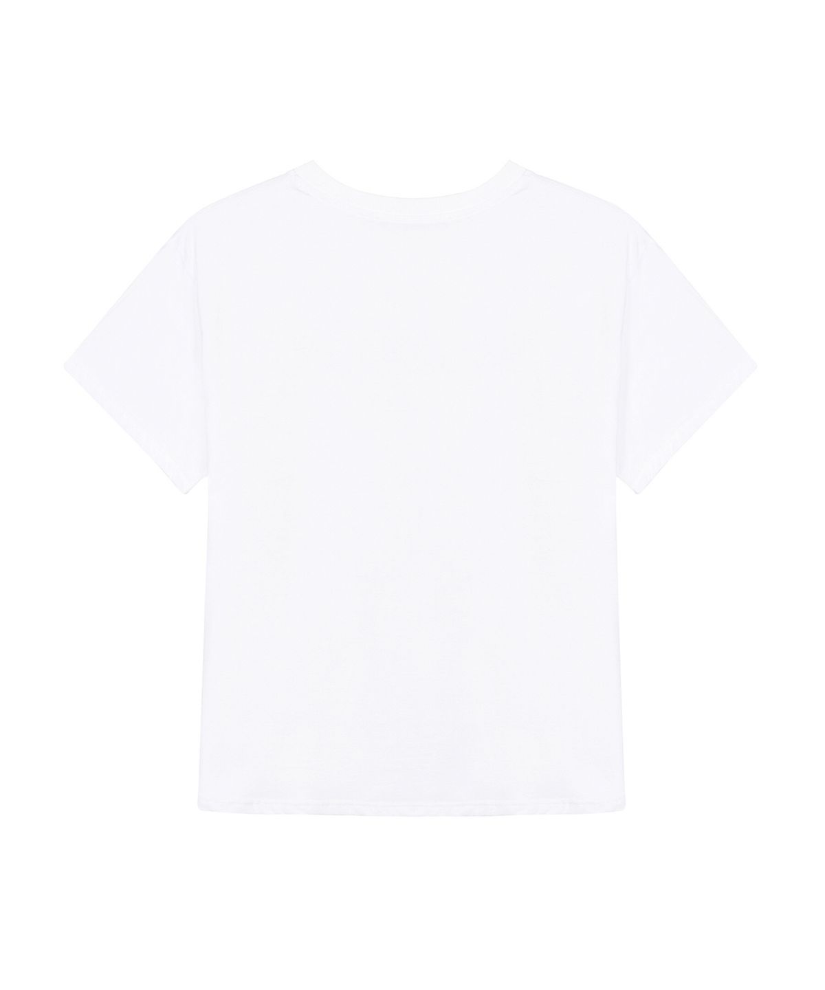 닉앤니콜(NICK&NICOLE) ROSE NICOLE LABEL SLIM TOP_WHITE SILVER