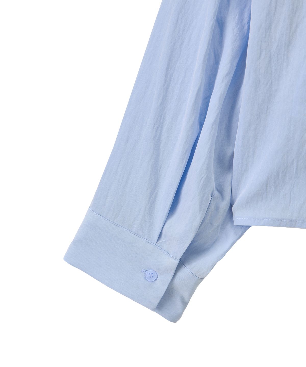 판도라핏(PANDORAFIT) Unbalance Crop Shirts (sky blue)