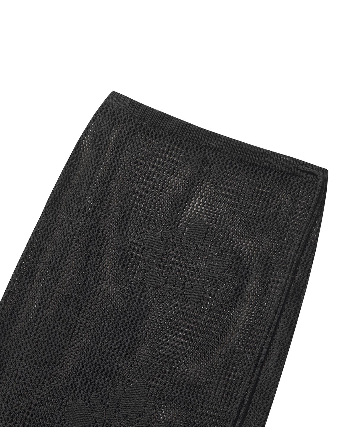 얼킨(ULKIN) 무궁 크로셰 롱 스커트_블랙