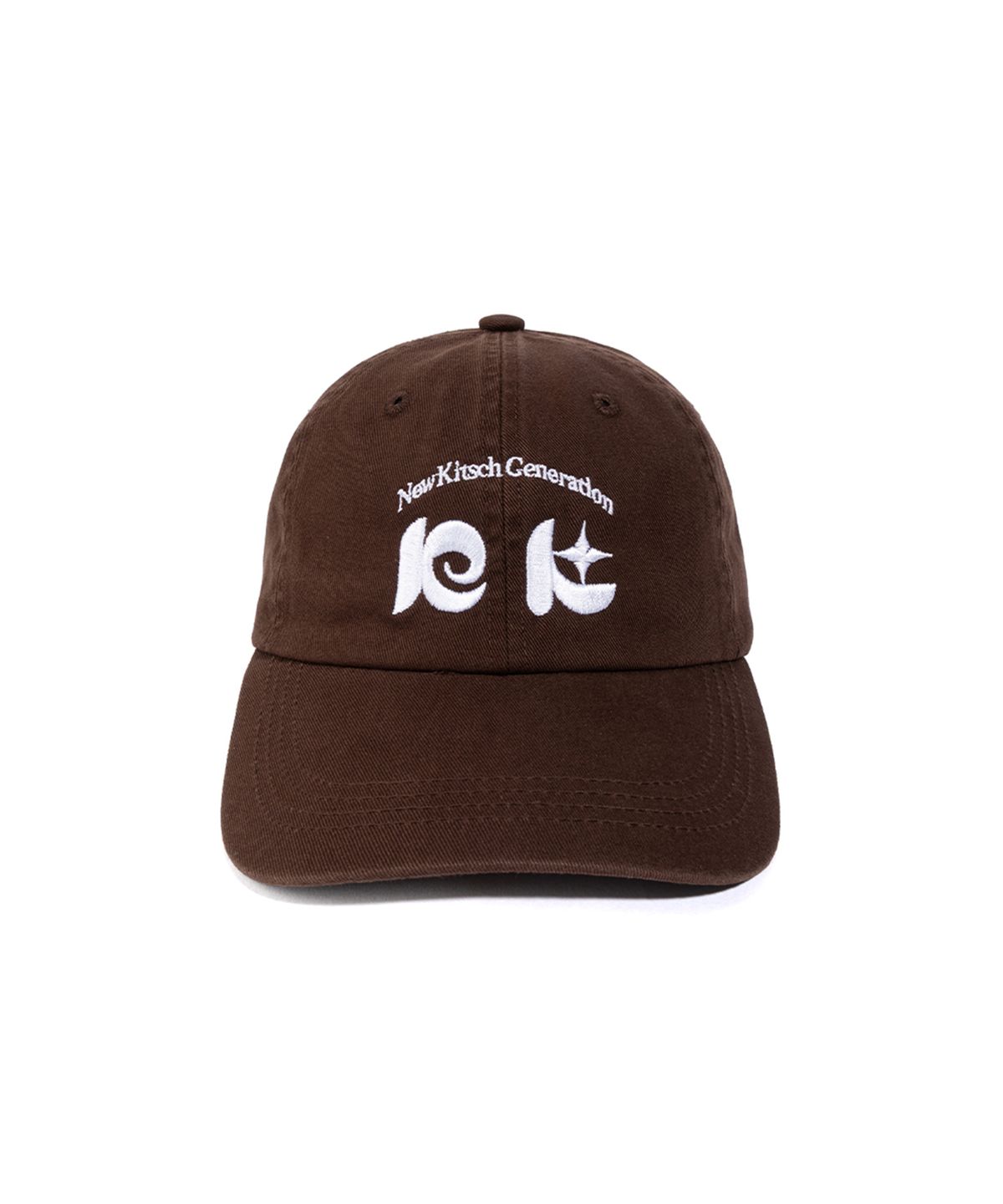 뉴키치(NEWKITSCH) MIGNON LOGO CAP (DEEP BROWN)