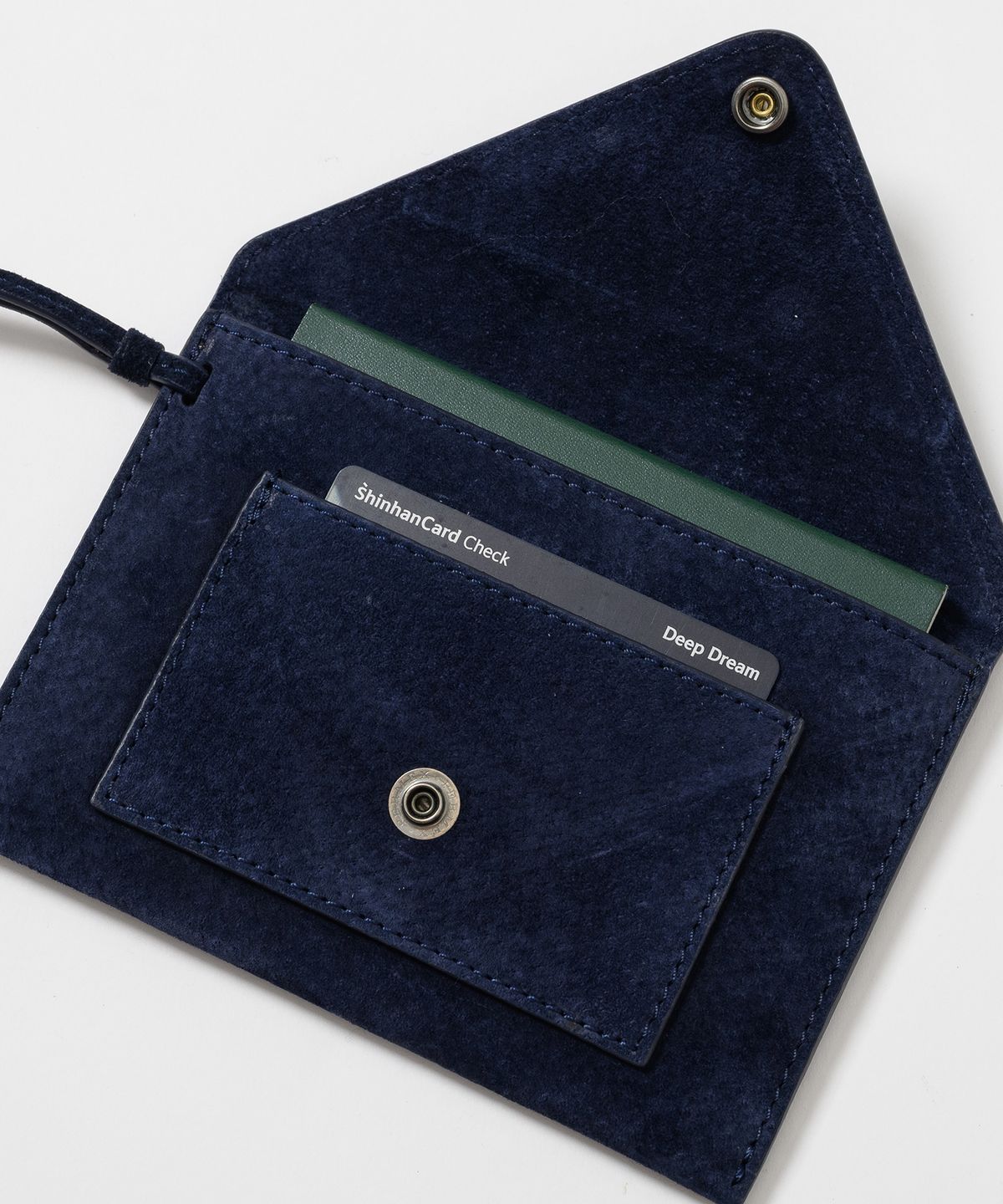 앤드로스(ANDROS) Mocha Passport Case (Dark Navy)