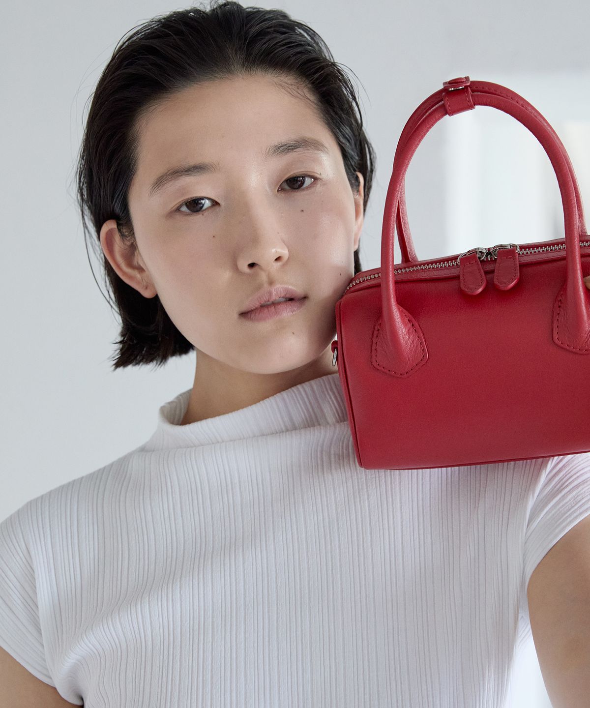 앤드로스(ANDROS) Minette Tote Bag (Red)