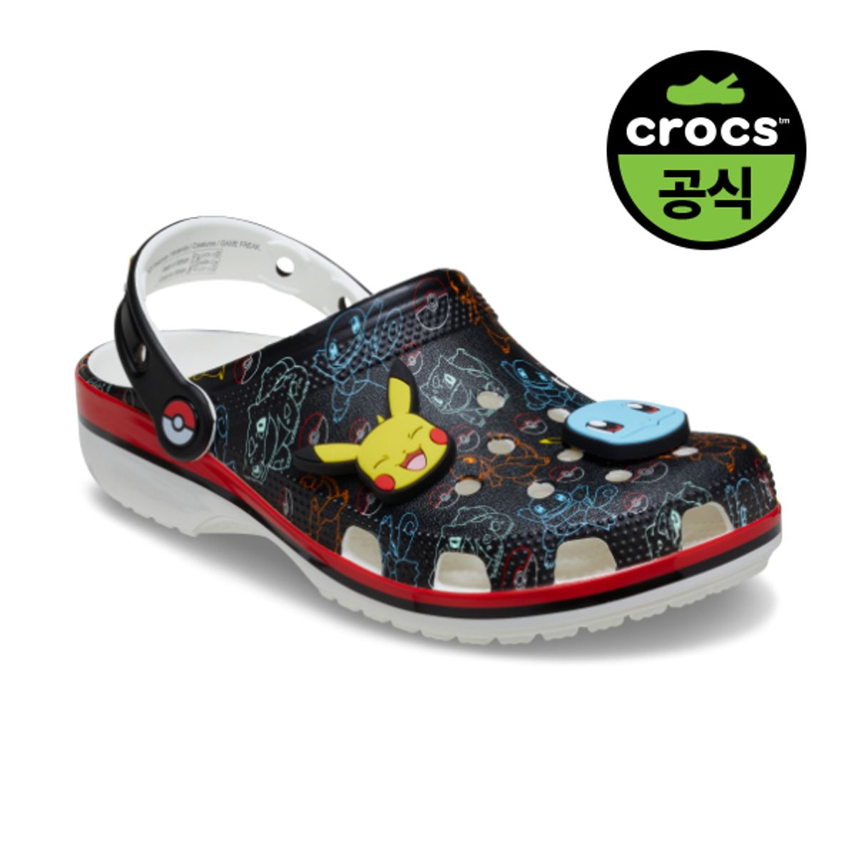 크록스(CROCS) 공용 포켓몬 프린트 클래식 클로그 MUL (25SUCL211343)