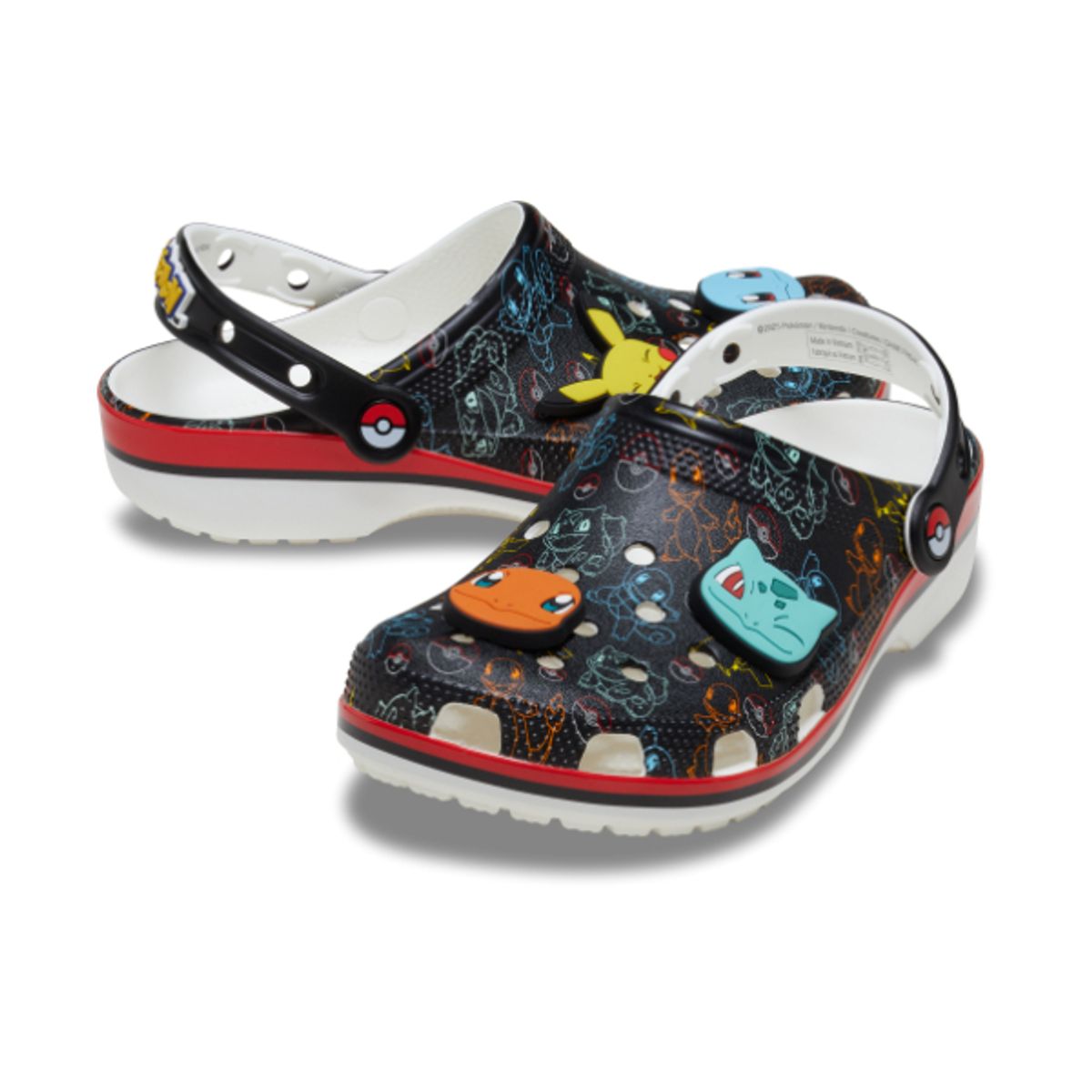 크록스(CROCS) 공용 포켓몬 프린트 클래식 클로그 MUL (25SUCL211343)