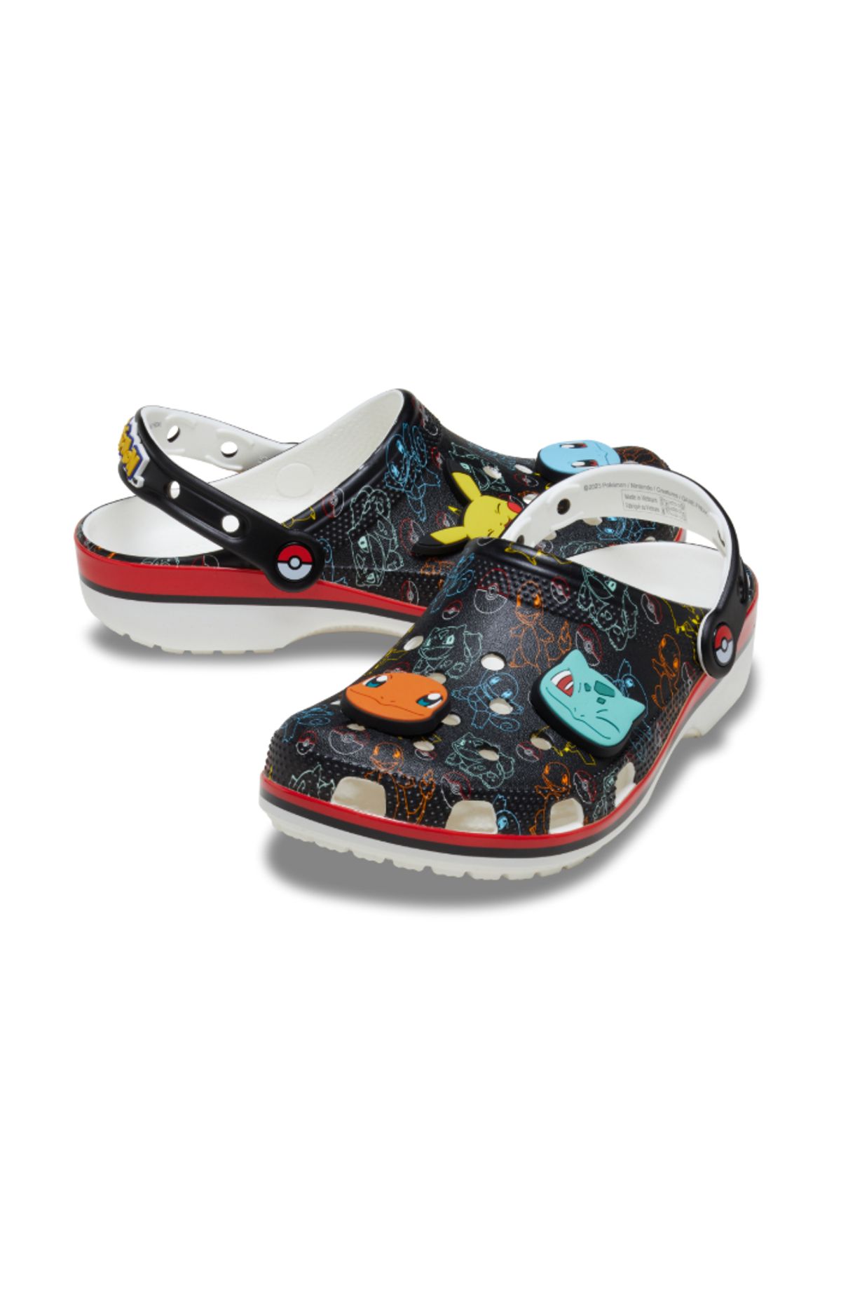 크록스(CROCS) 공용 포켓몬 프린트 클래식 클로그 MUL (25SUCL211343)