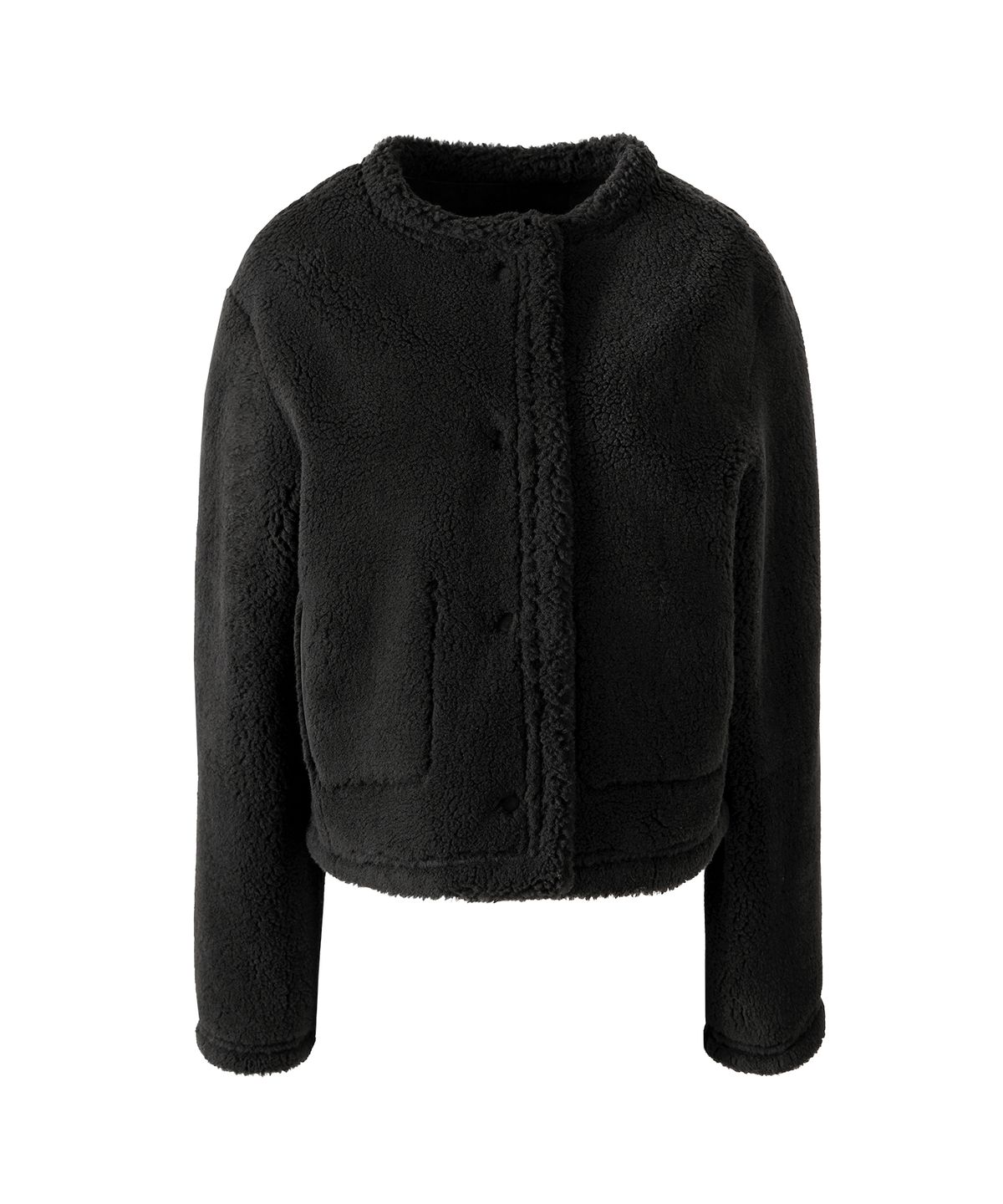 오떼뜨(OCTETTE) SHEARING REVERSIBLE JACKET_2COLOR